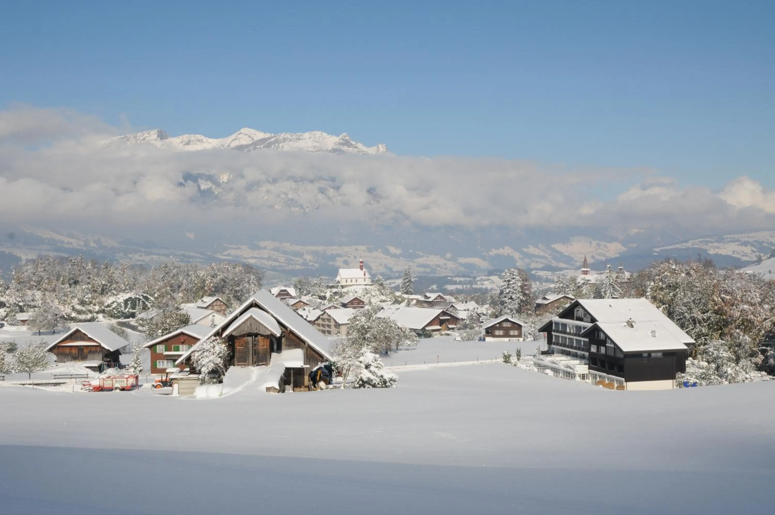 Winter in Hotel Klausenhof Flüeli