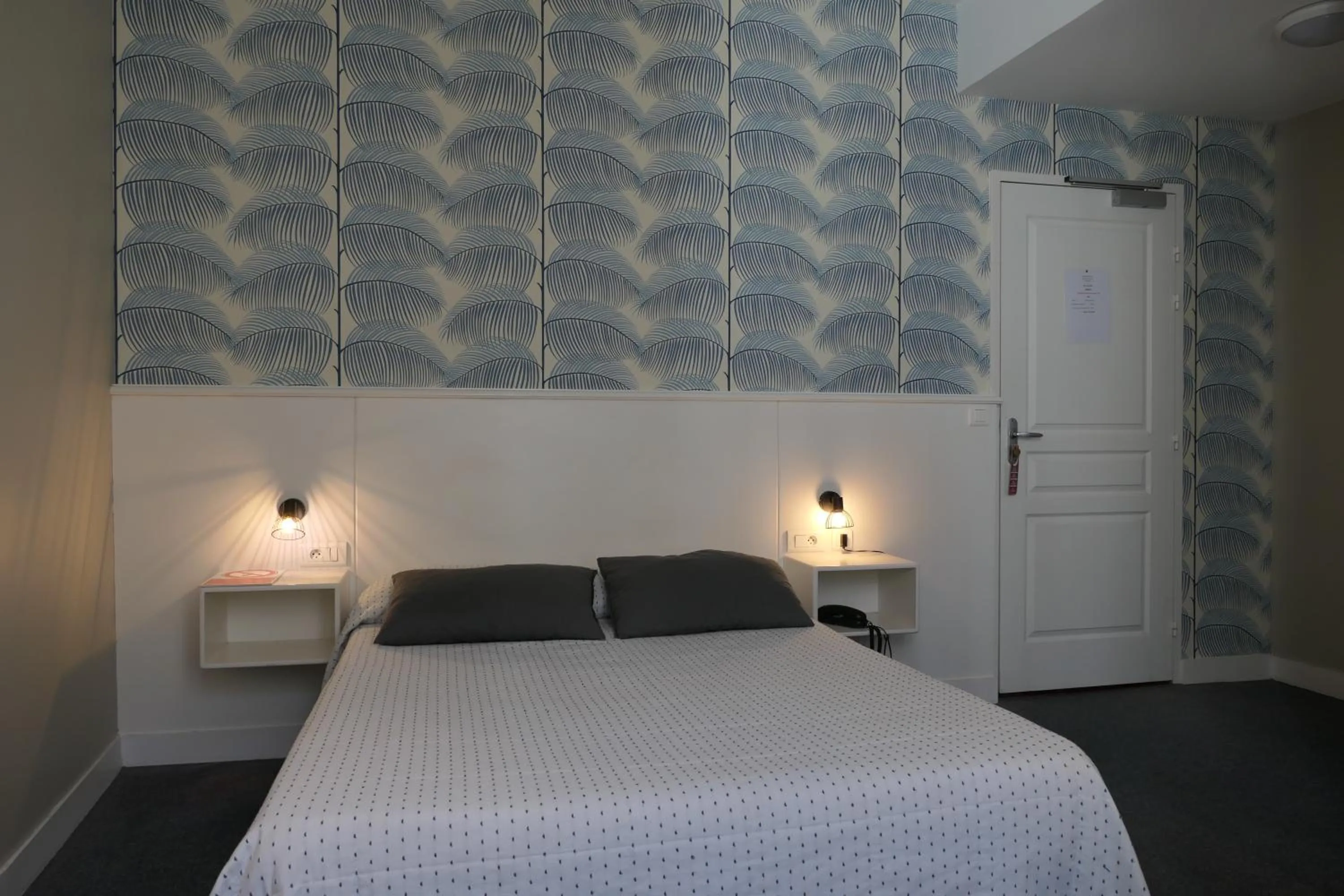 Bed in Hotel Kapa Gorry