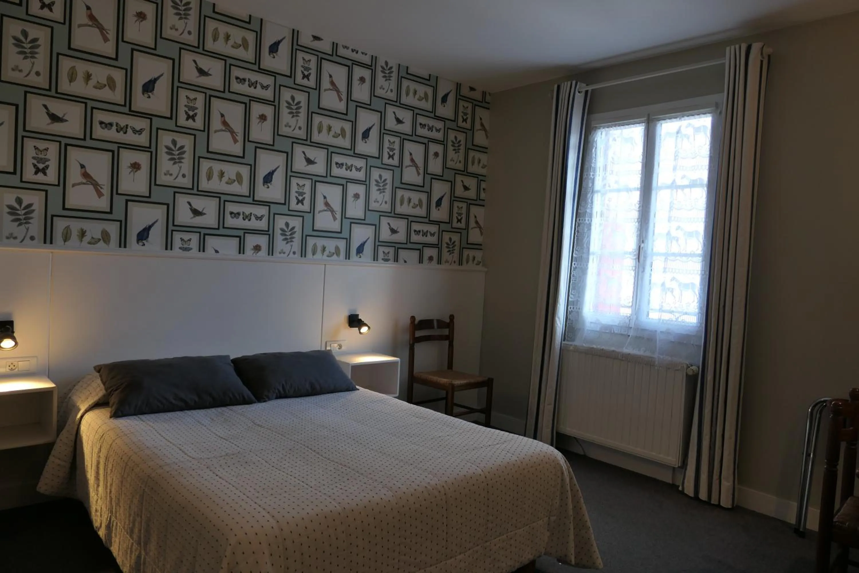 Bed in Hotel Kapa Gorry