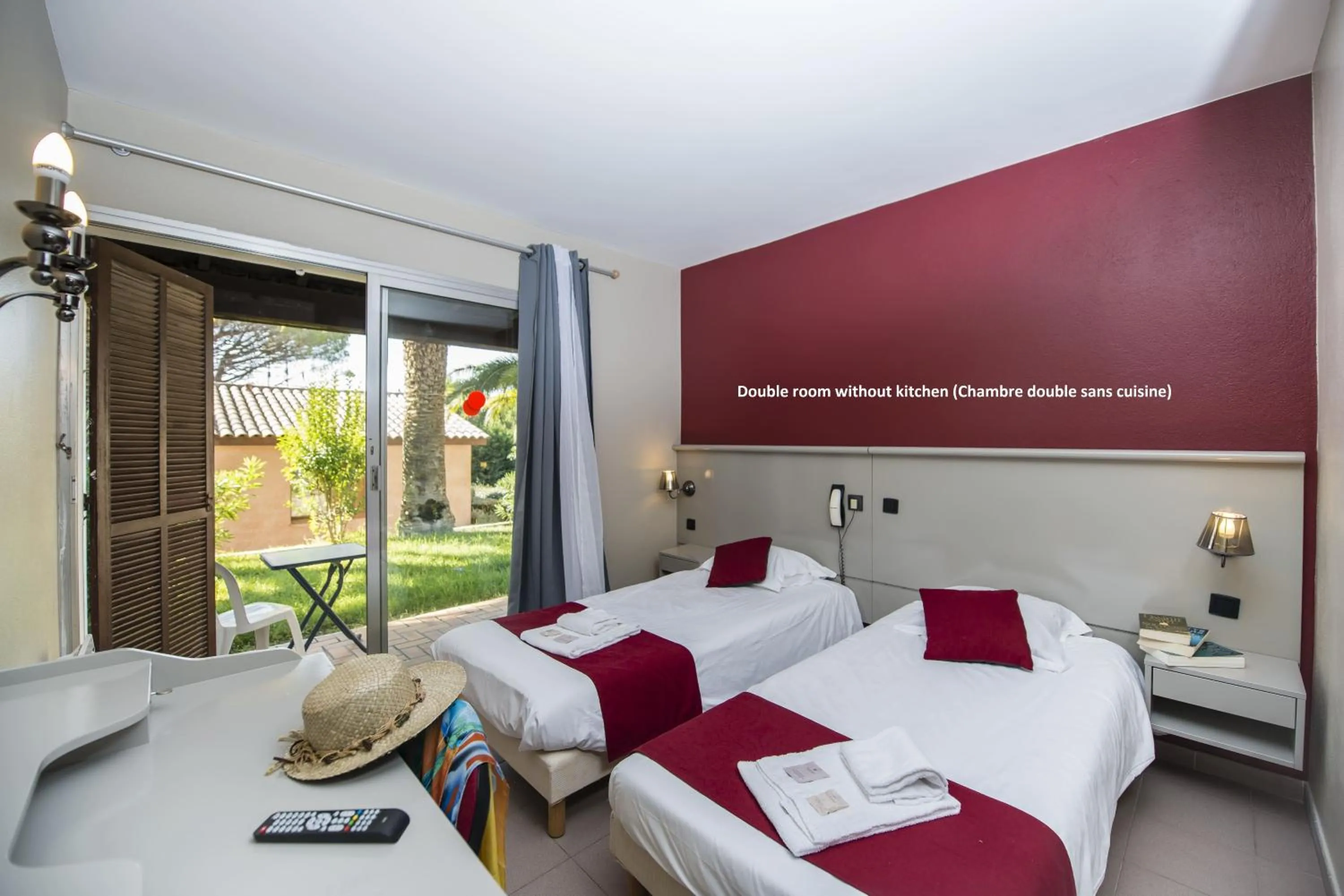 Bed in ULVF Les Residences du Colombier