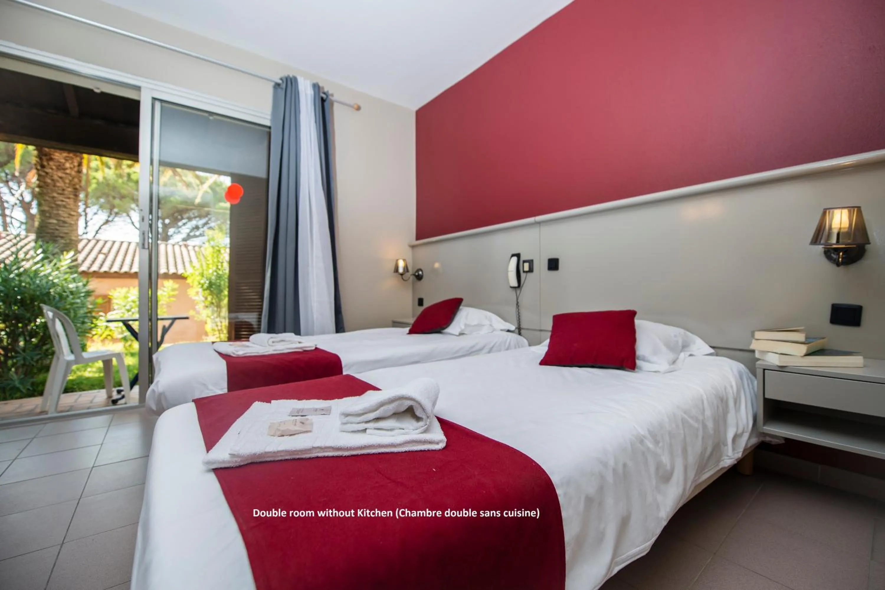 Bed in ULVF Les Residences du Colombier