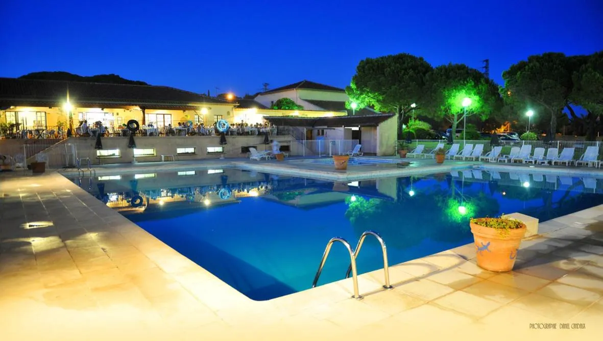 Pool view in ULVF Les Residences du Colombier