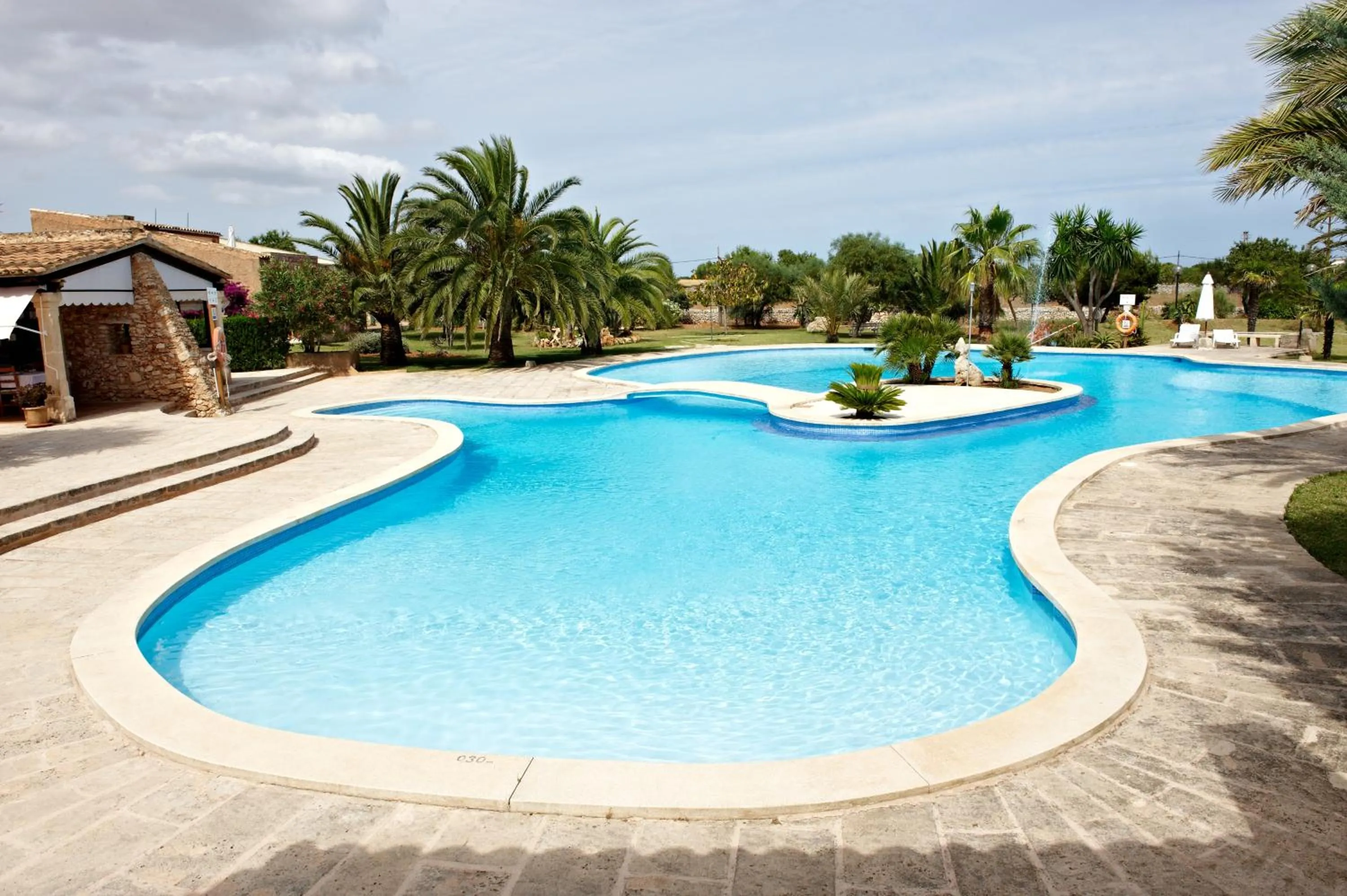 Pool view in Agroturismo Finca Sa Tanca