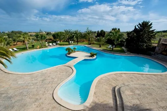 Pool view in Agroturismo Finca Sa Tanca