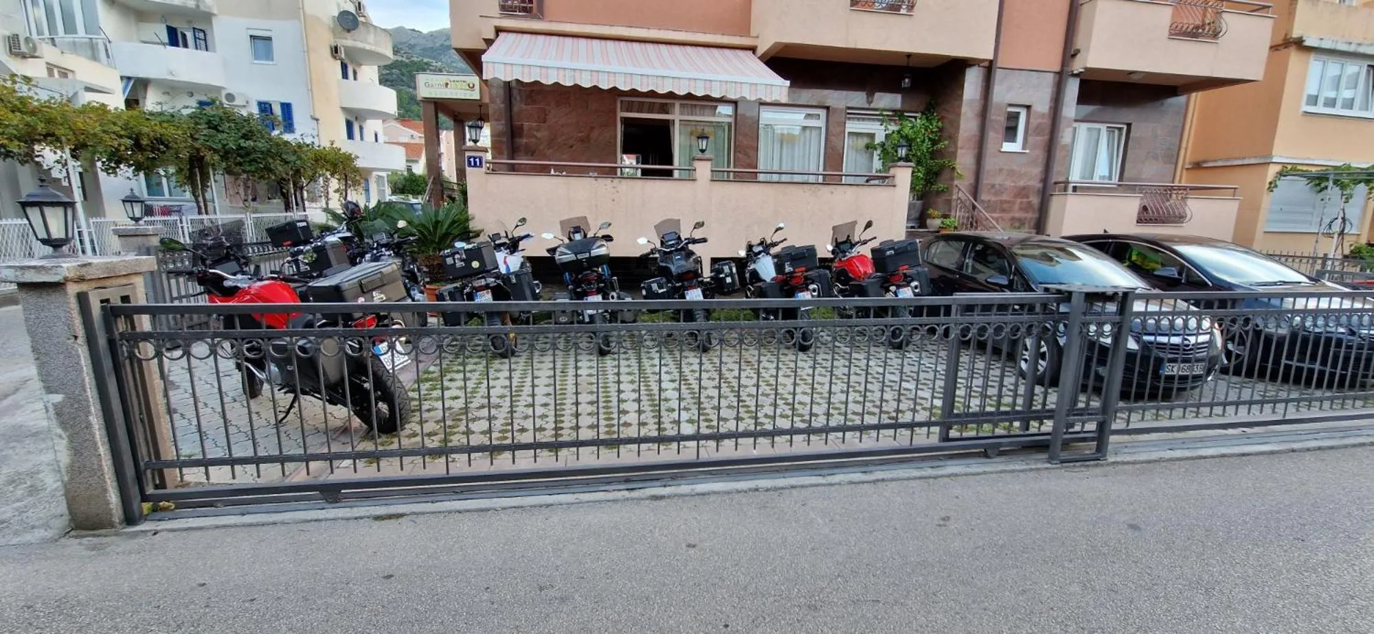 Parking in Hotel Fineso