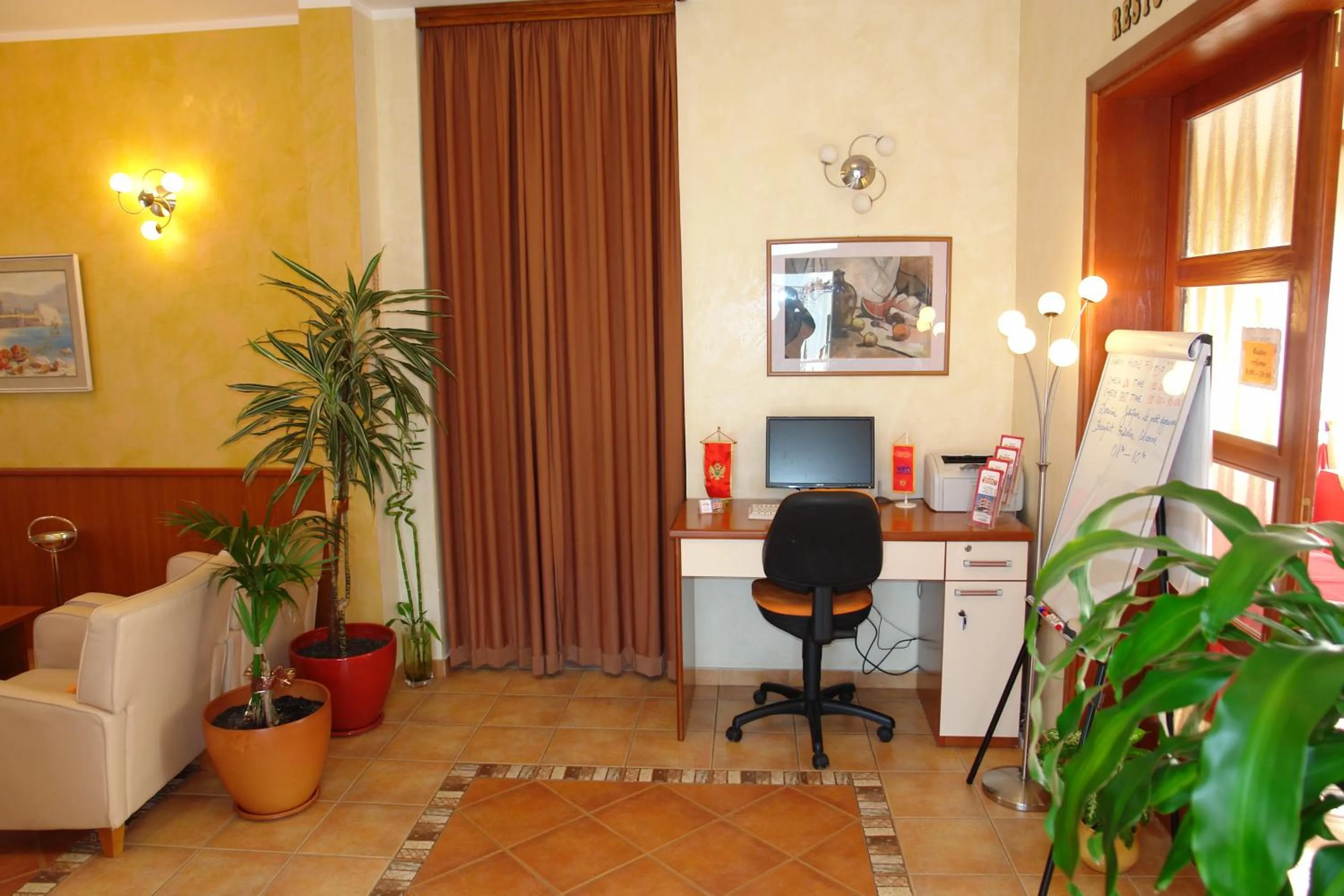 Lobby or reception in Hotel Fineso