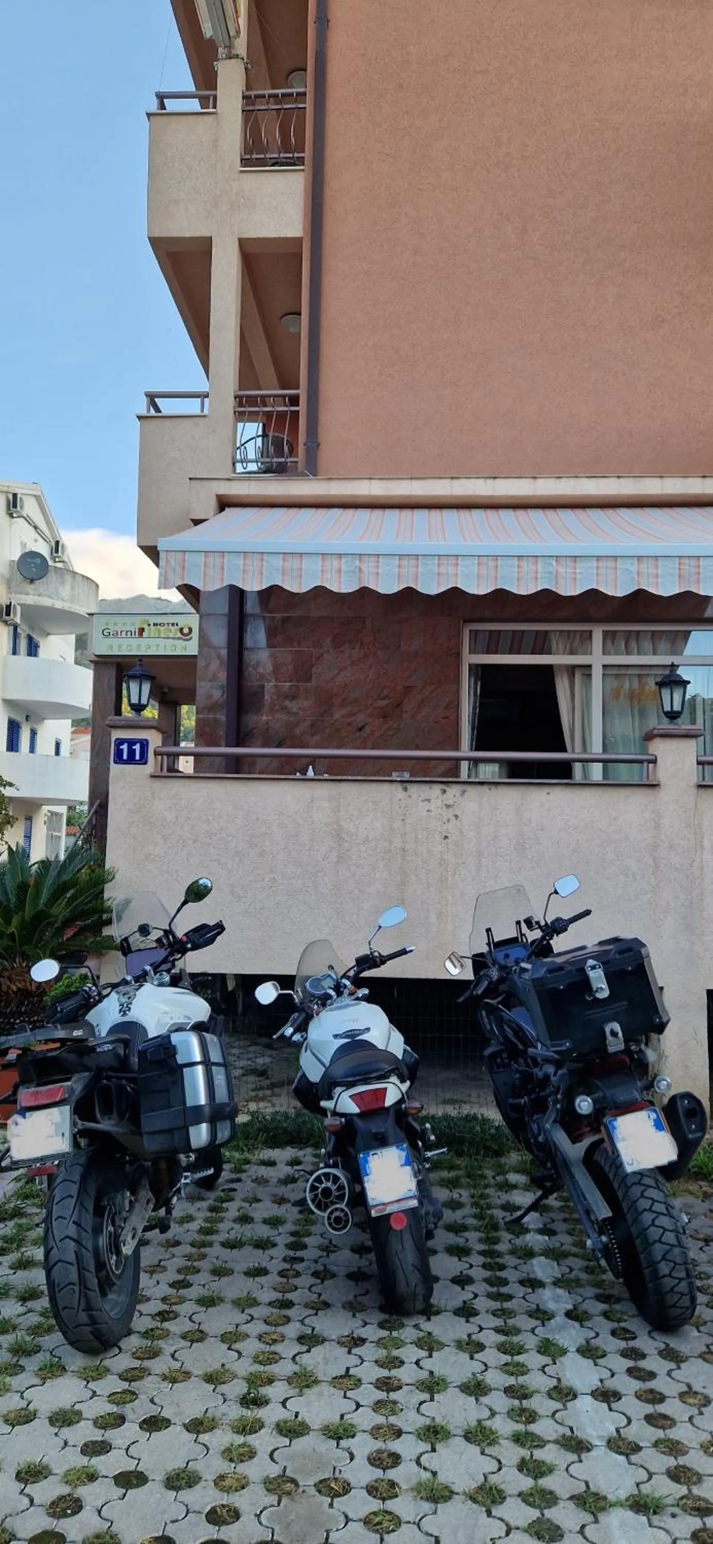 Parking in Hotel Fineso