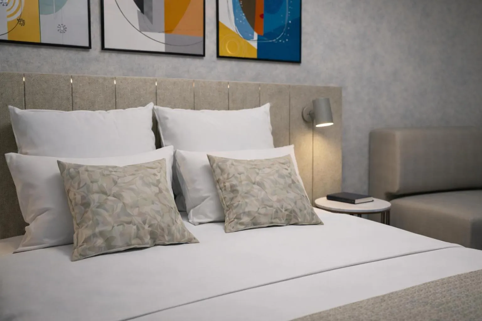 Bedroom, Bed in Hotel Fineso