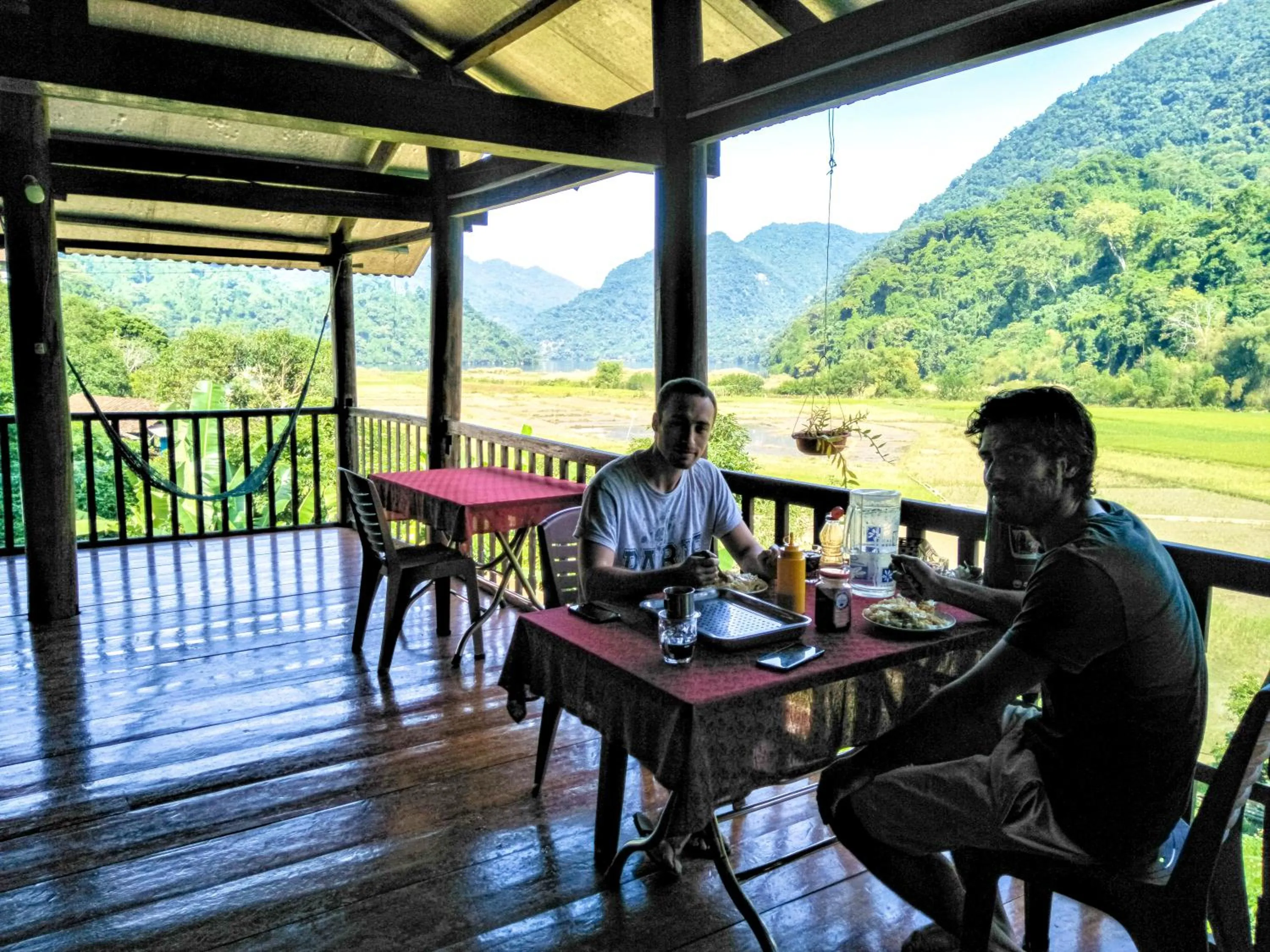 View (from property/room) in Ba Be lake-Huyền Hào Homestay