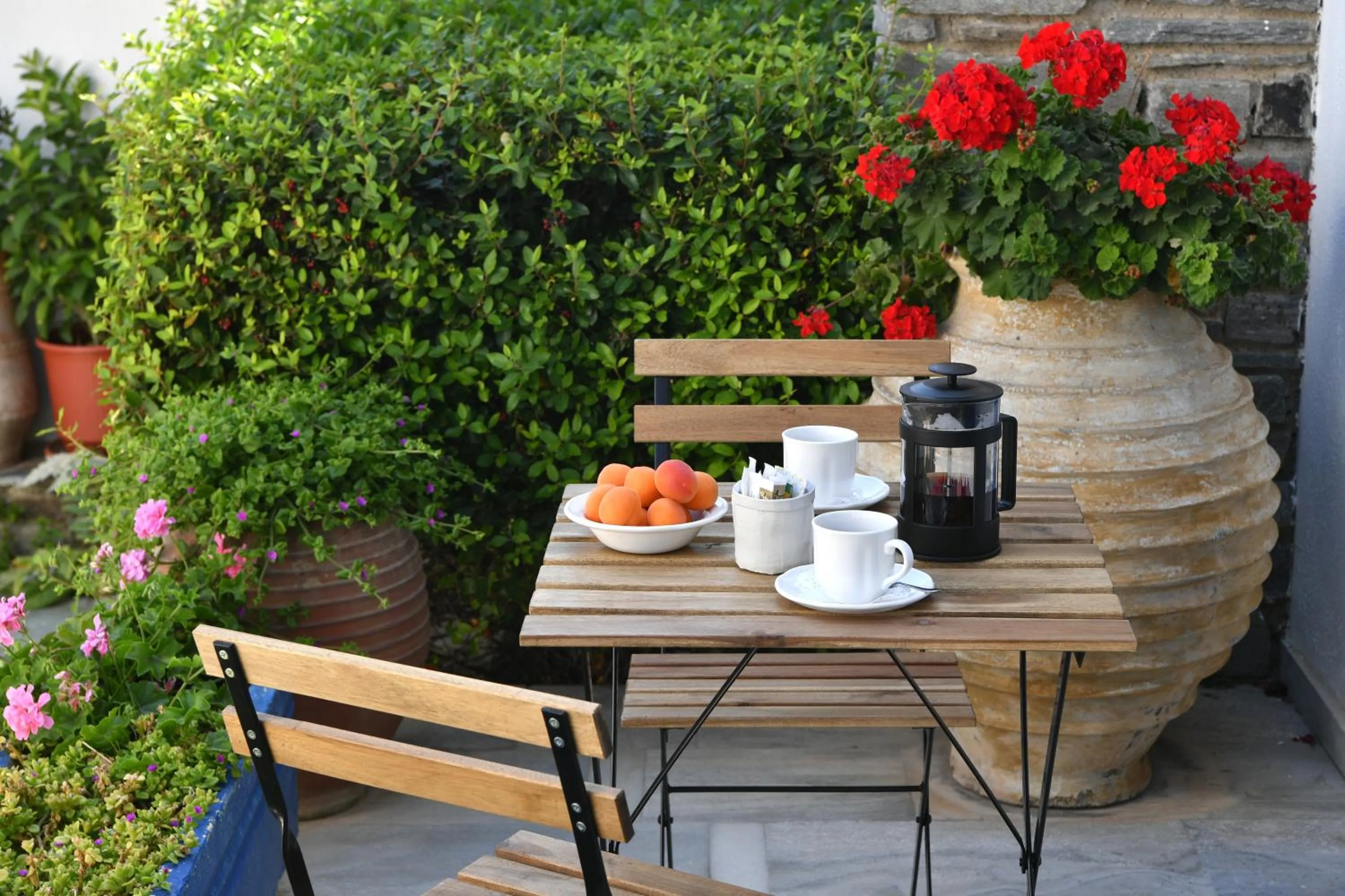 Balcony/Terrace in Fotilia Hotel