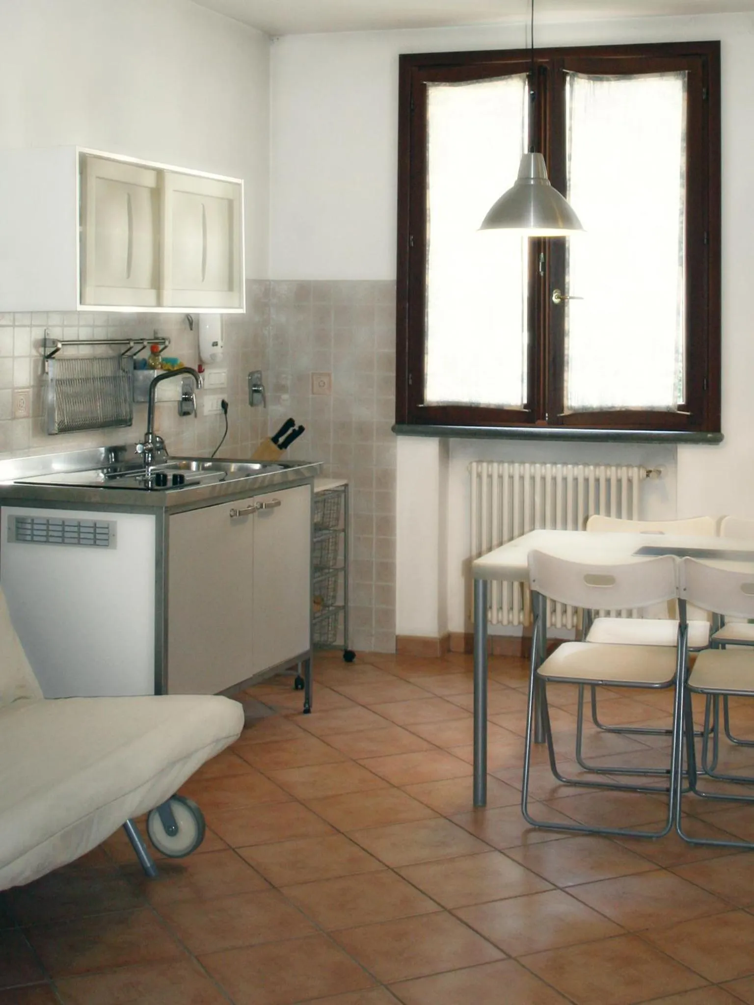 Kitchen or kitchenette in Hotel La Rosta