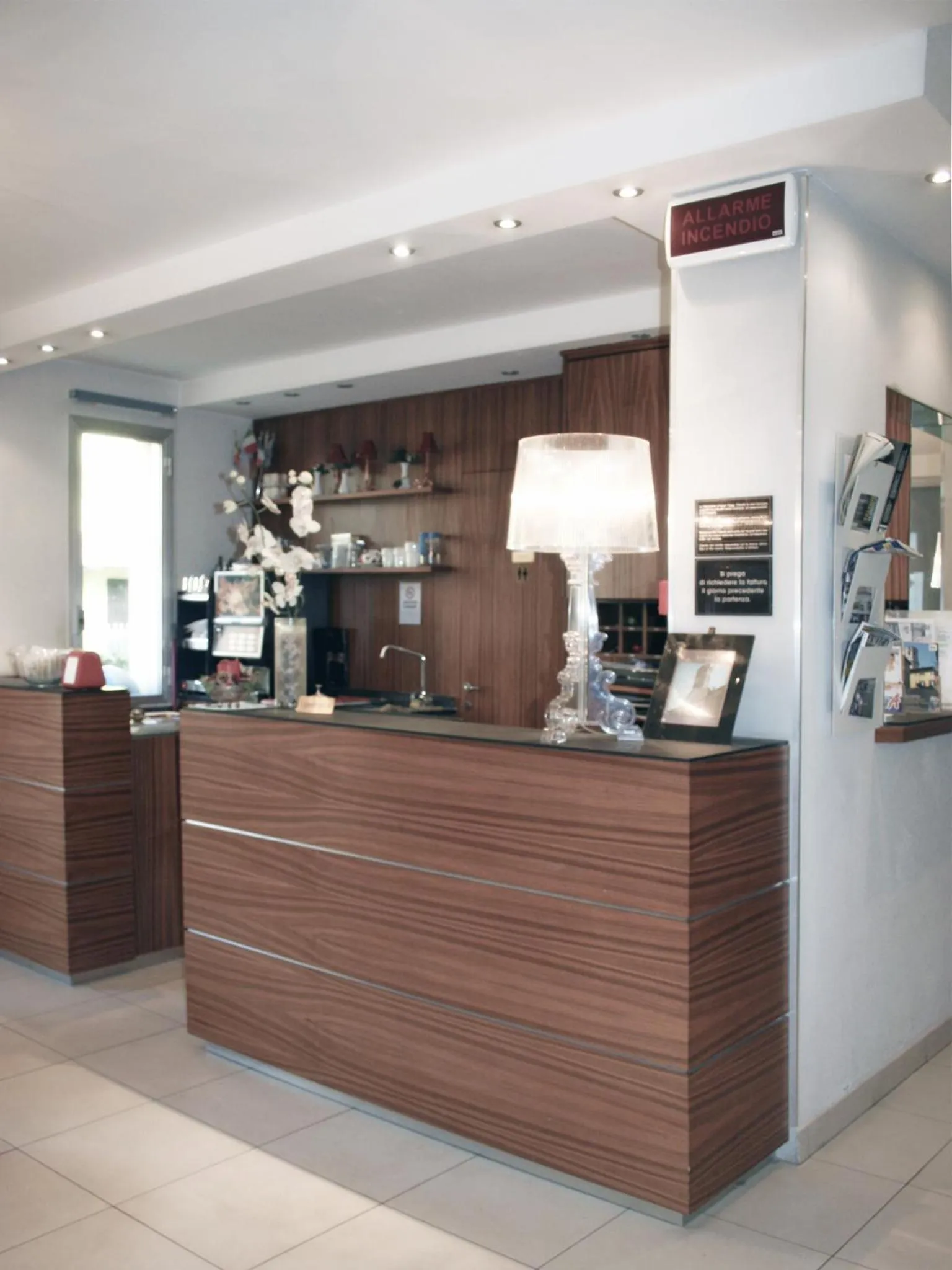 Lobby or reception in Hotel La Rosta