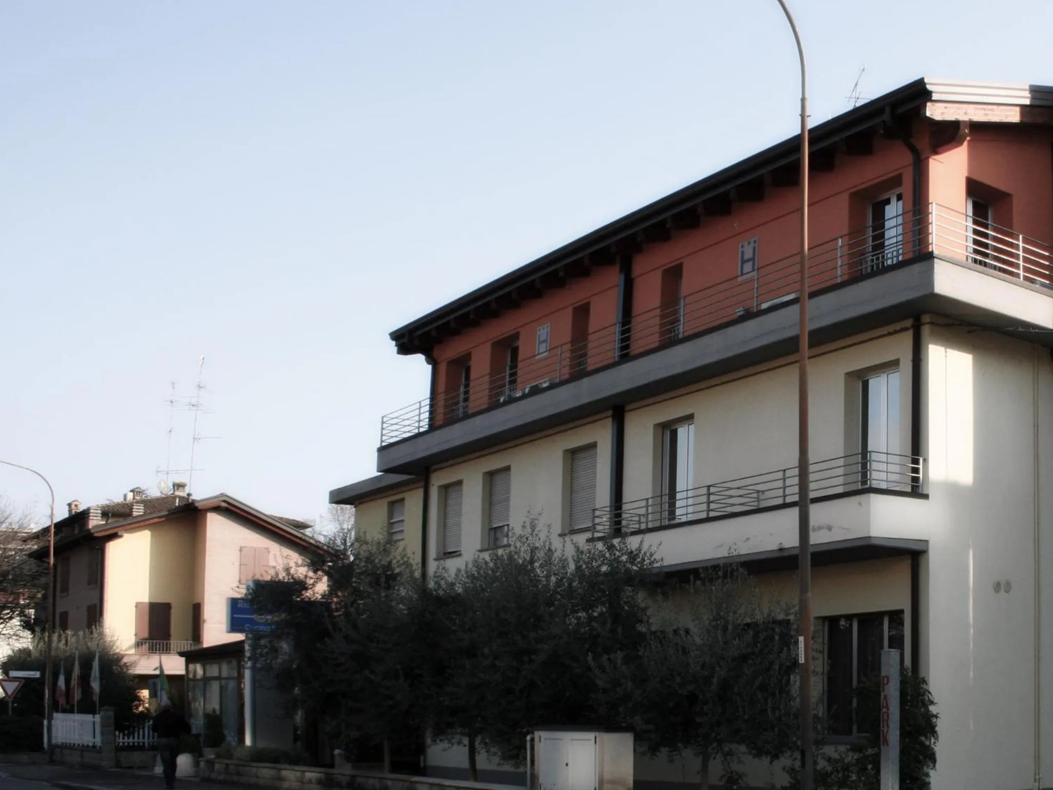 Facade/entrance in Hotel La Rosta