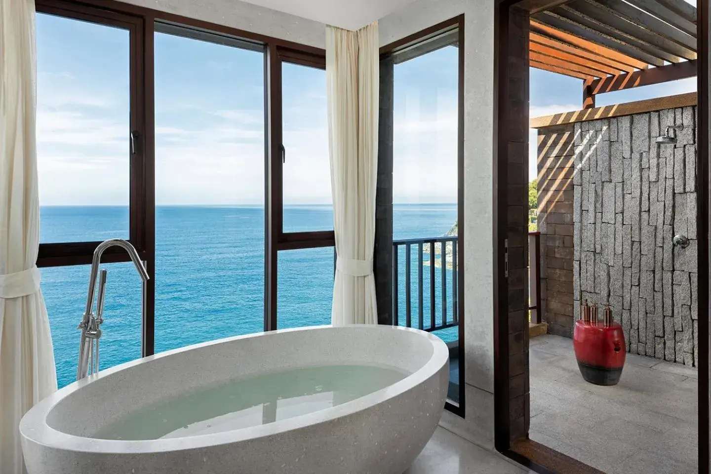 Bathroom in Paresa Resort Phuket Bathroom in Paresa Resort Phuket