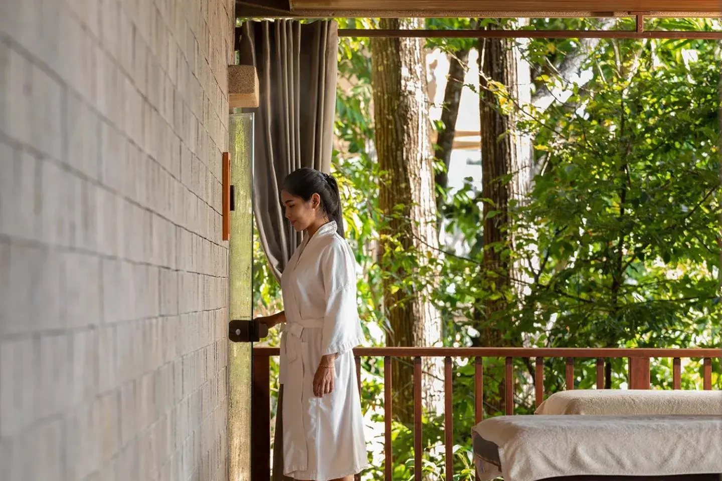 Steam room, Bed in Paresa Resort Phuket Steam room, Bed in Paresa Resort Phuket
