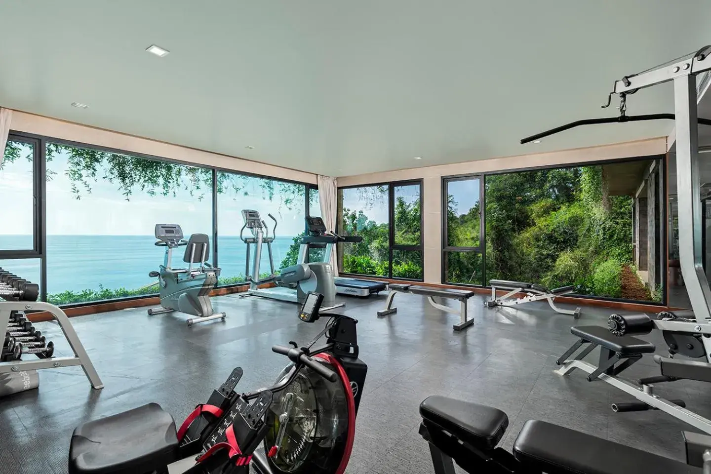 Fitness centre/facilities in Paresa Resort Phuket Fitness centre/facilities in Paresa Resort Phuket