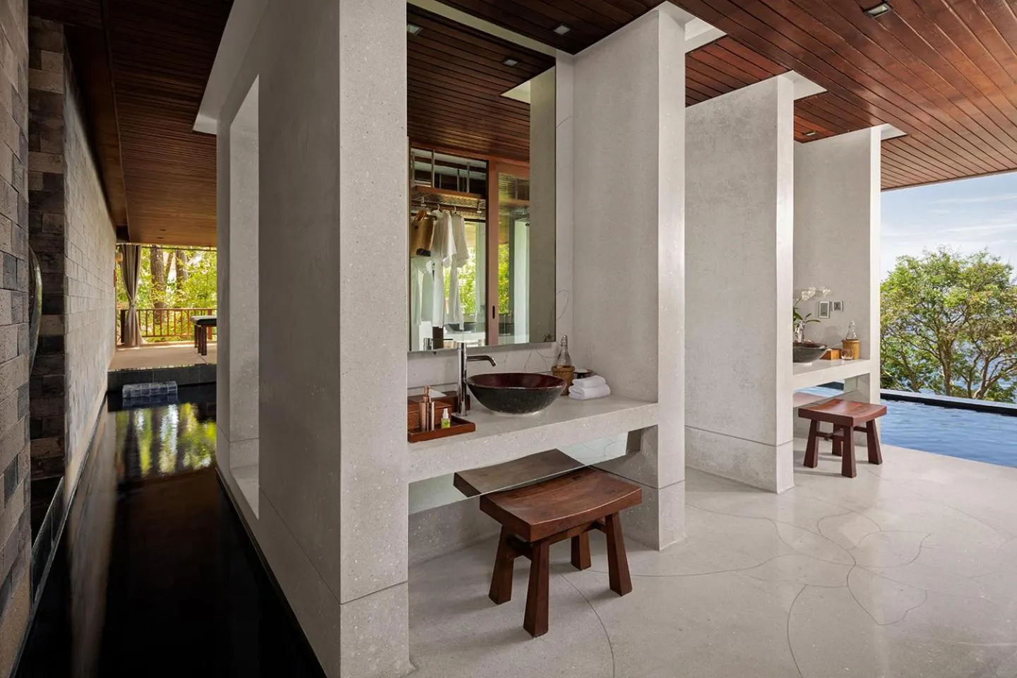 Bathroom in Paresa Resort Phuket