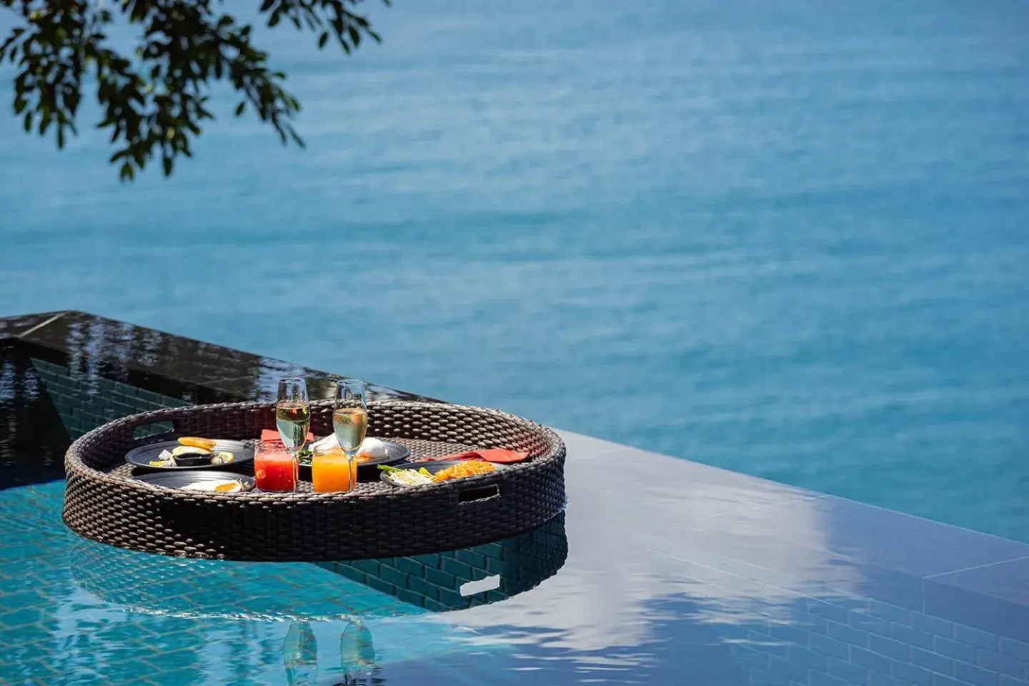 Breakfast in Paresa Resort Phuket Breakfast in Paresa Resort Phuket