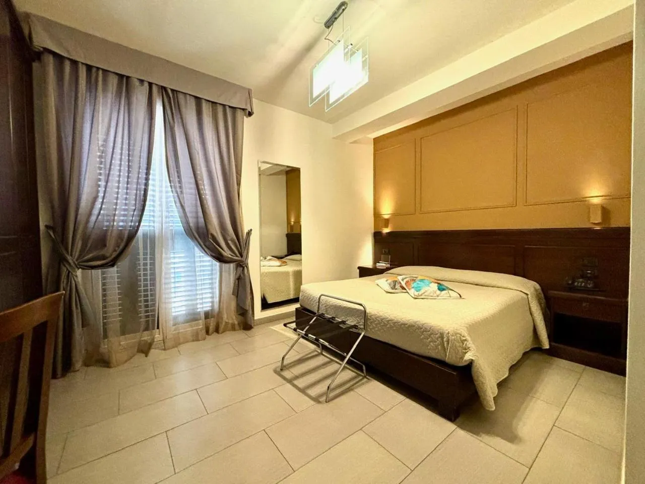 Photo of the whole room, Bed in Albanuova Hotel