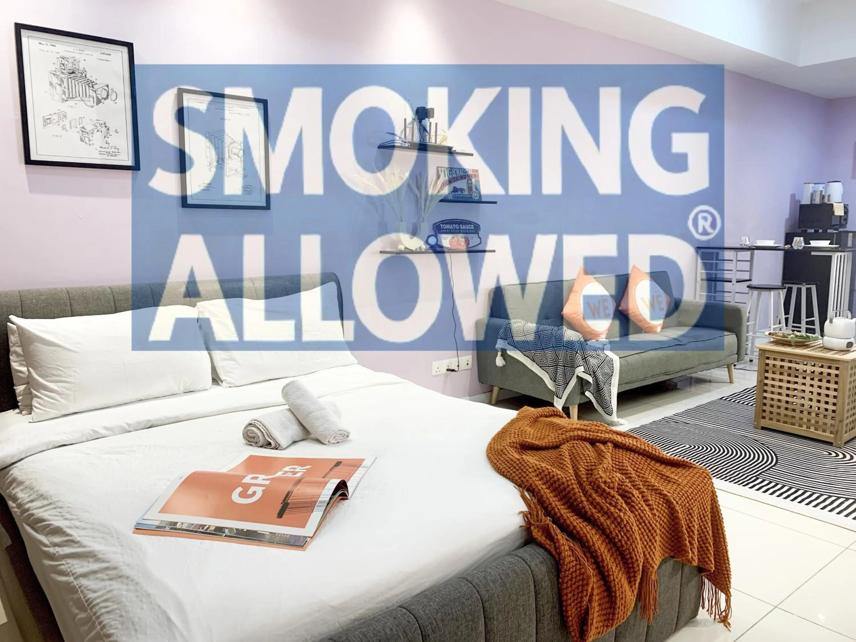 Bedroom, Bed in The Zesty Icon City Petaling Jaya