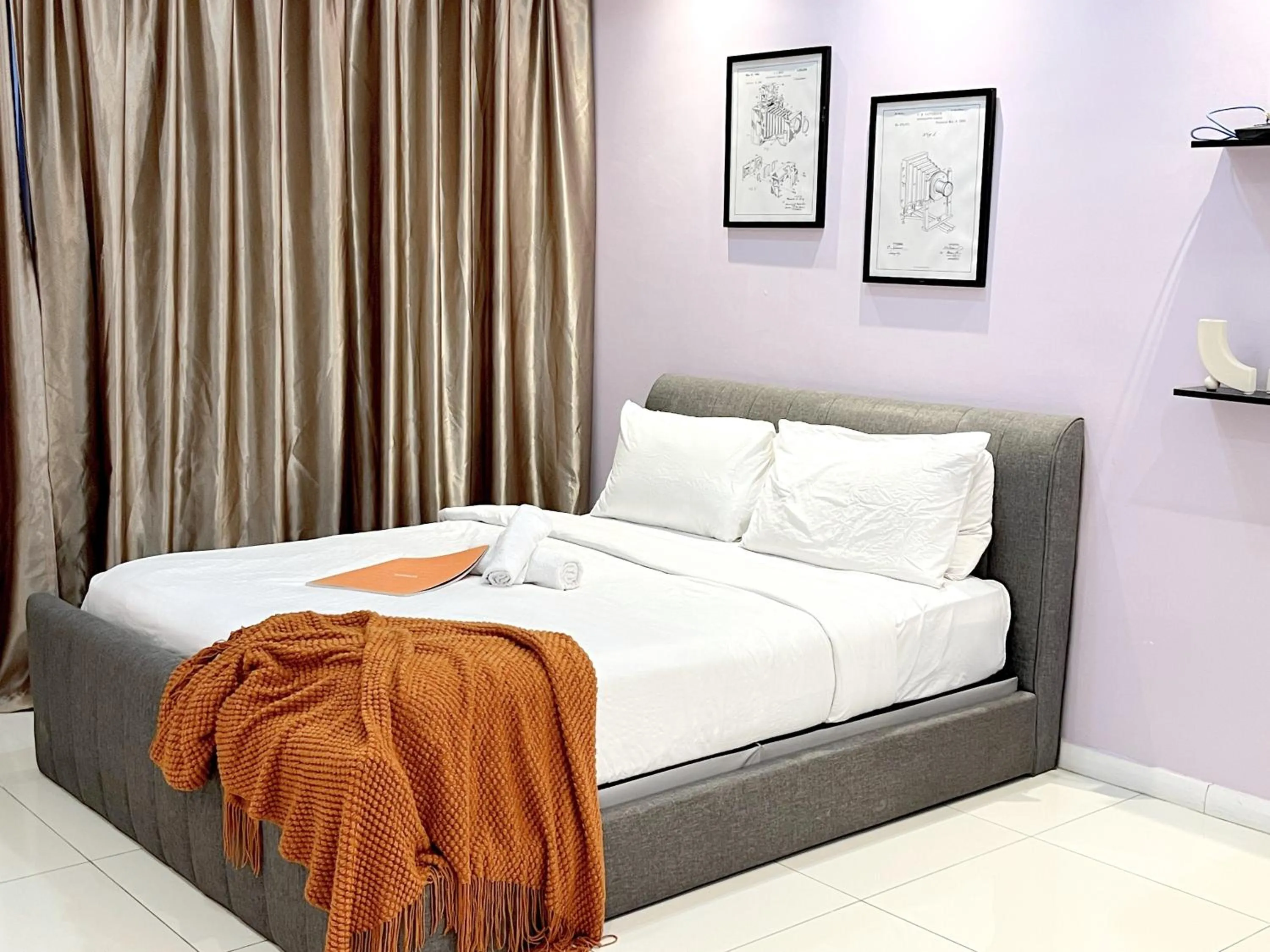 Bed in The Zesty Icon City Petaling Jaya
