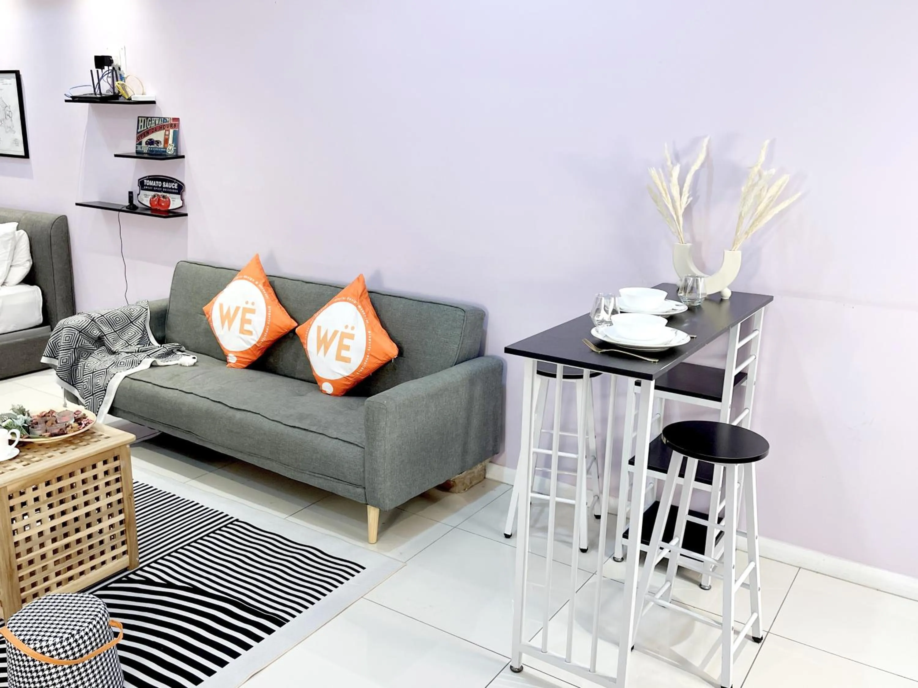 Living room in The Zesty Icon City Petaling Jaya