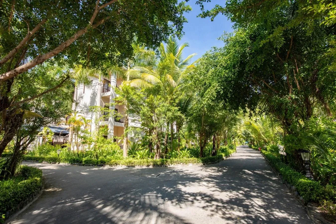 Garden view in Diamond Bay Resort & Spa