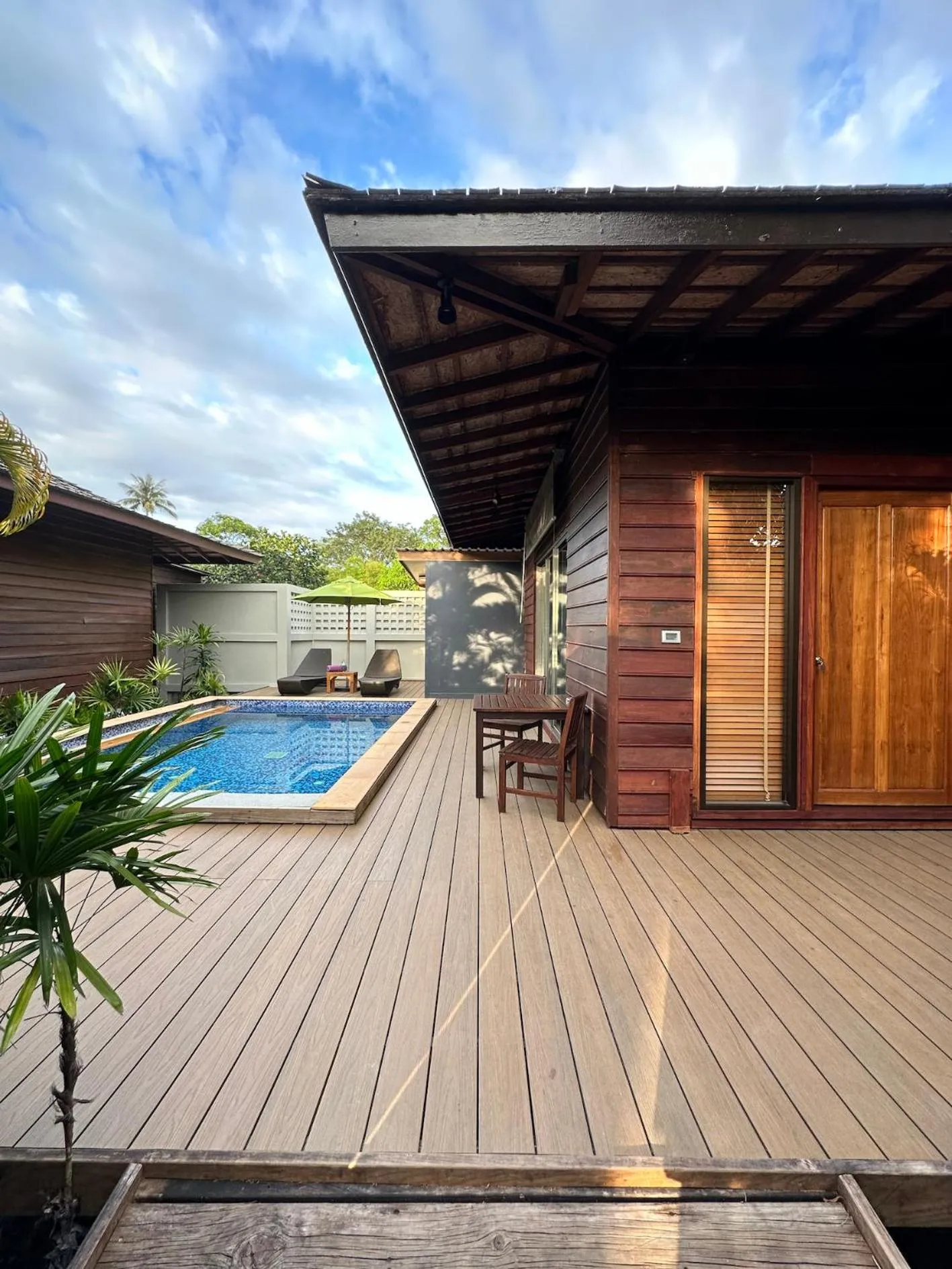 Swimming pool in GajaPuri Resort Koh Chang