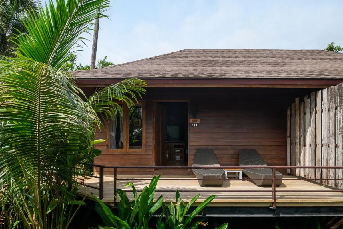 Garden view in GajaPuri Resort Koh Chang