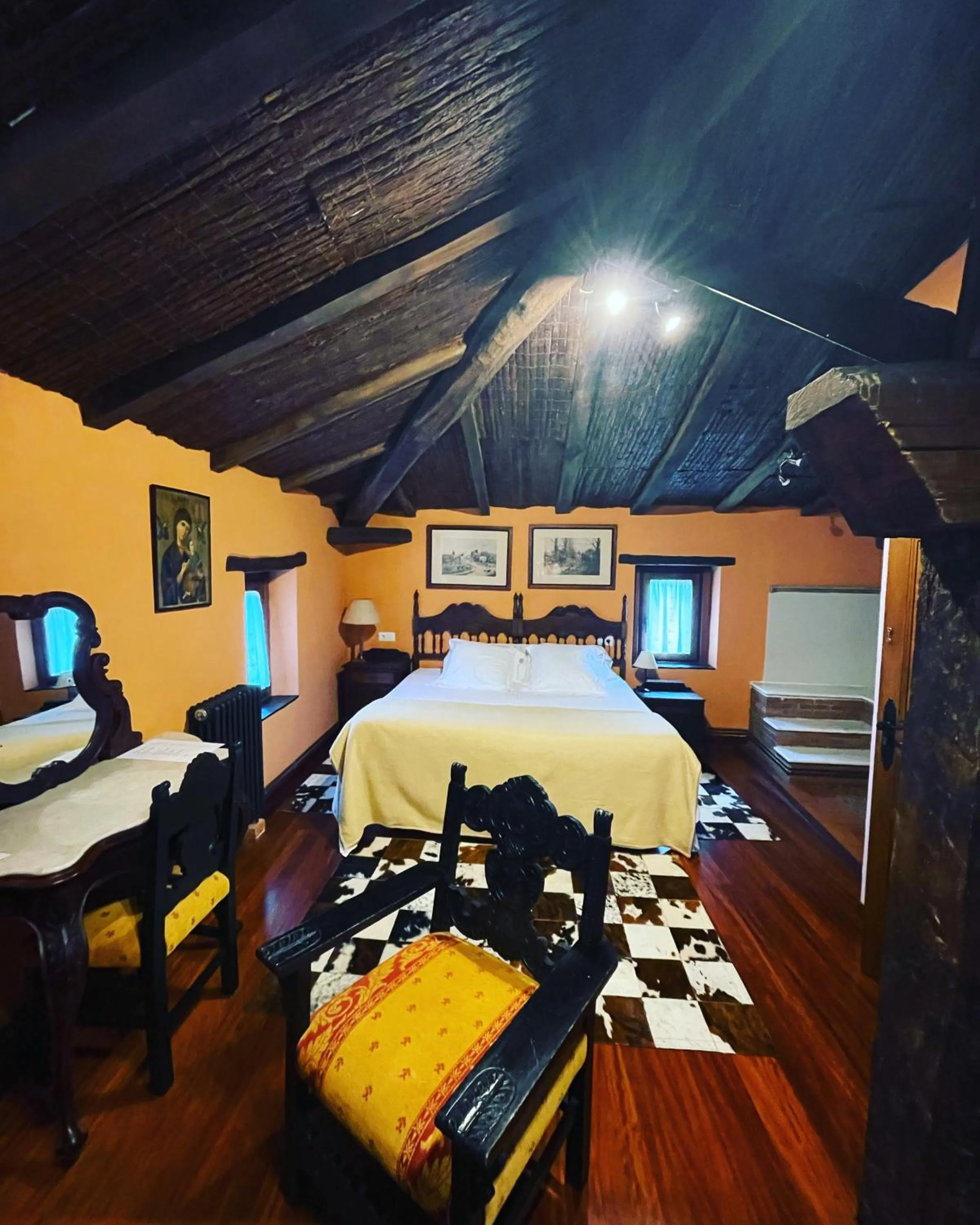 Bed in Hotel Casona de la Torre