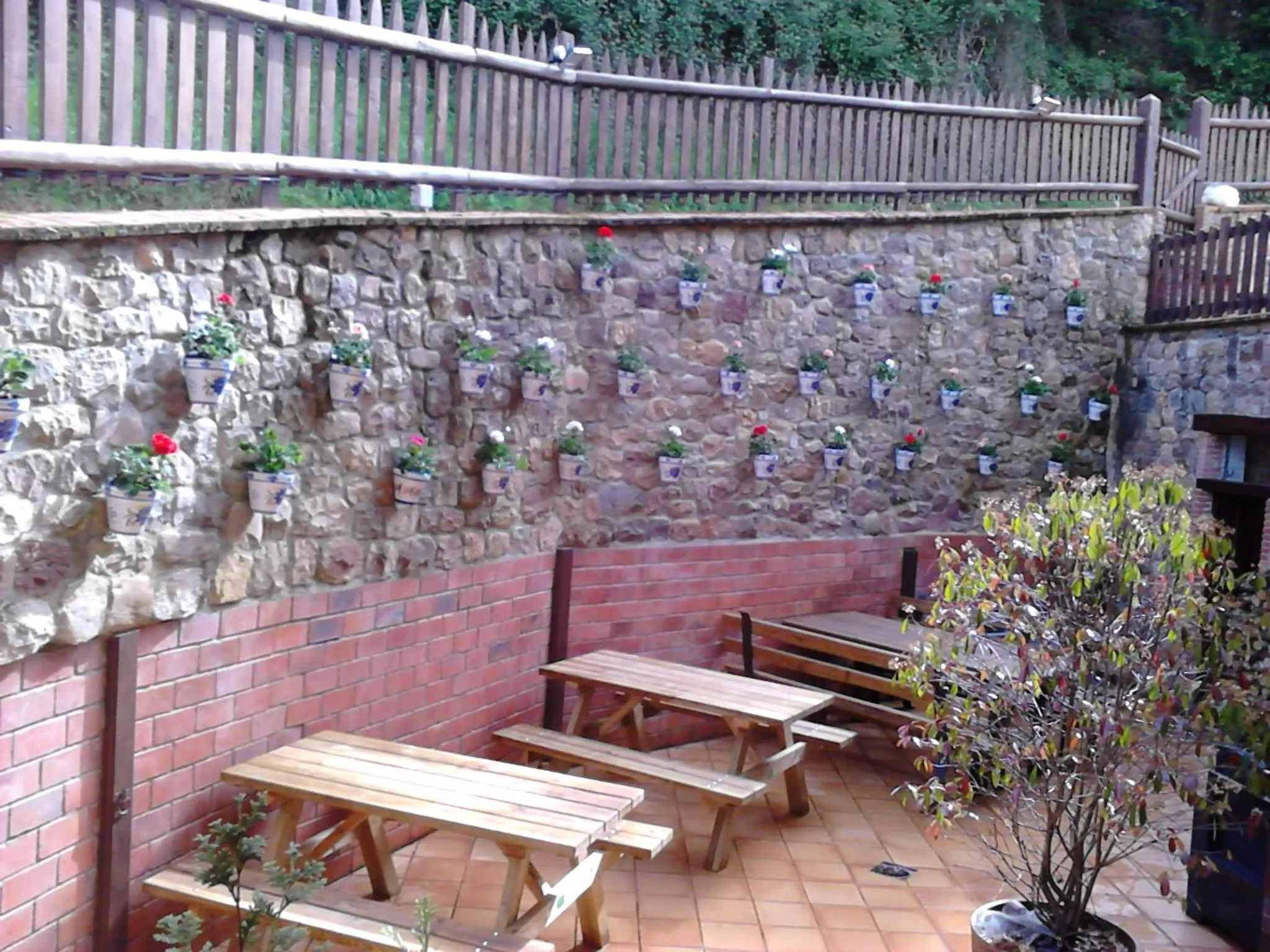 Patio in Hotel Casona de la Torre