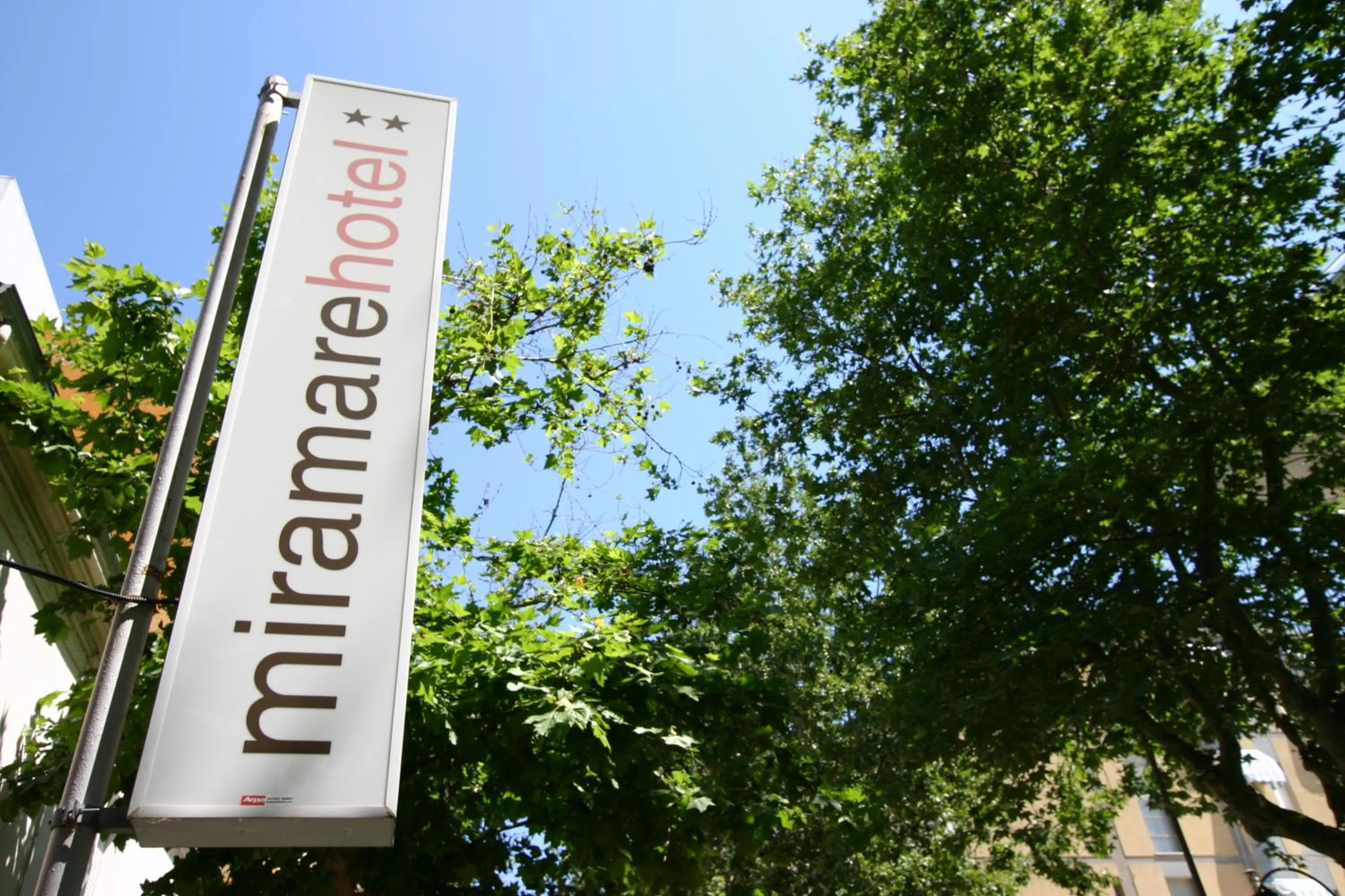 Property logo or sign in Hotel Miramare