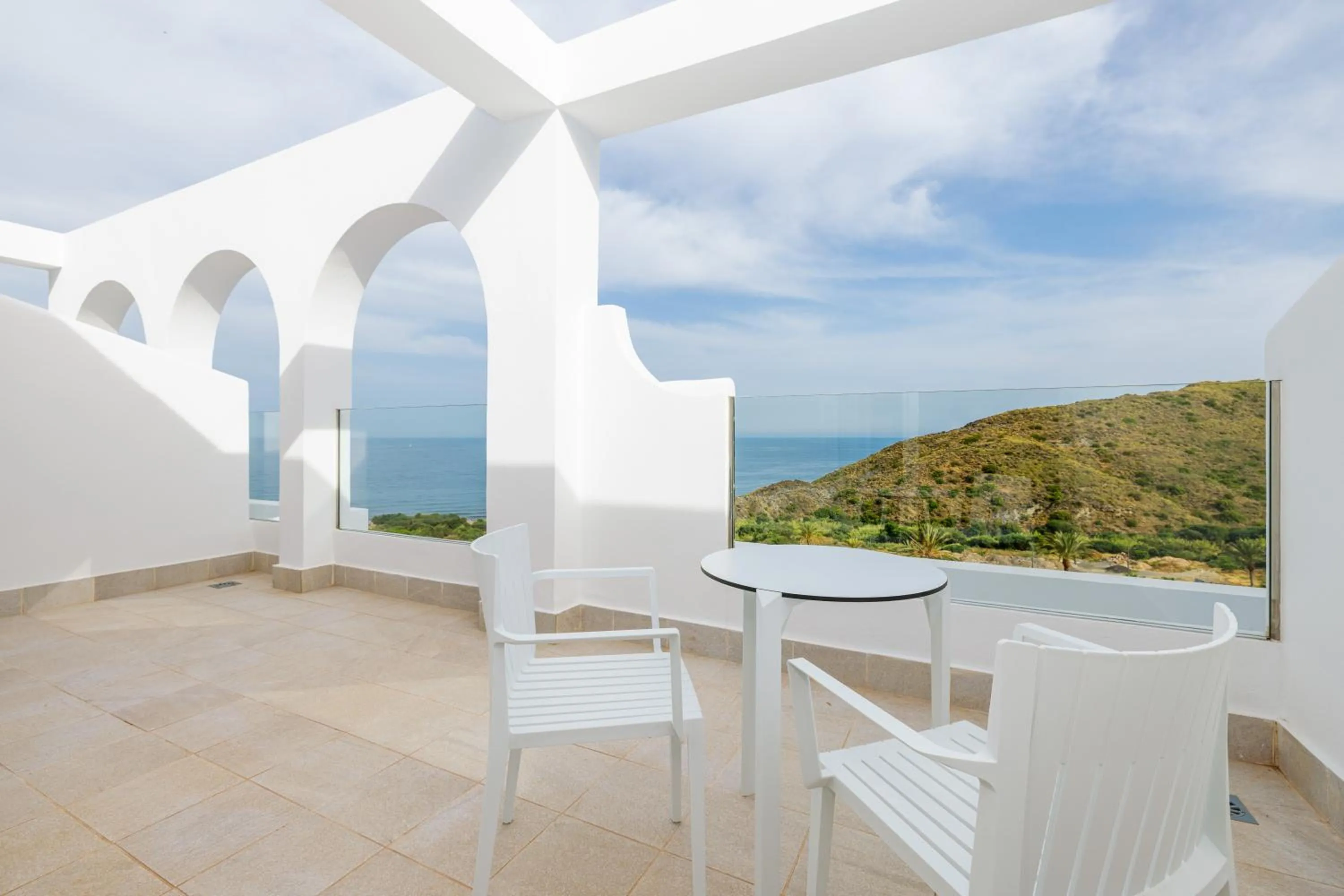 Balcony/Terrace in Mojacar Playa Aquapark Hotel