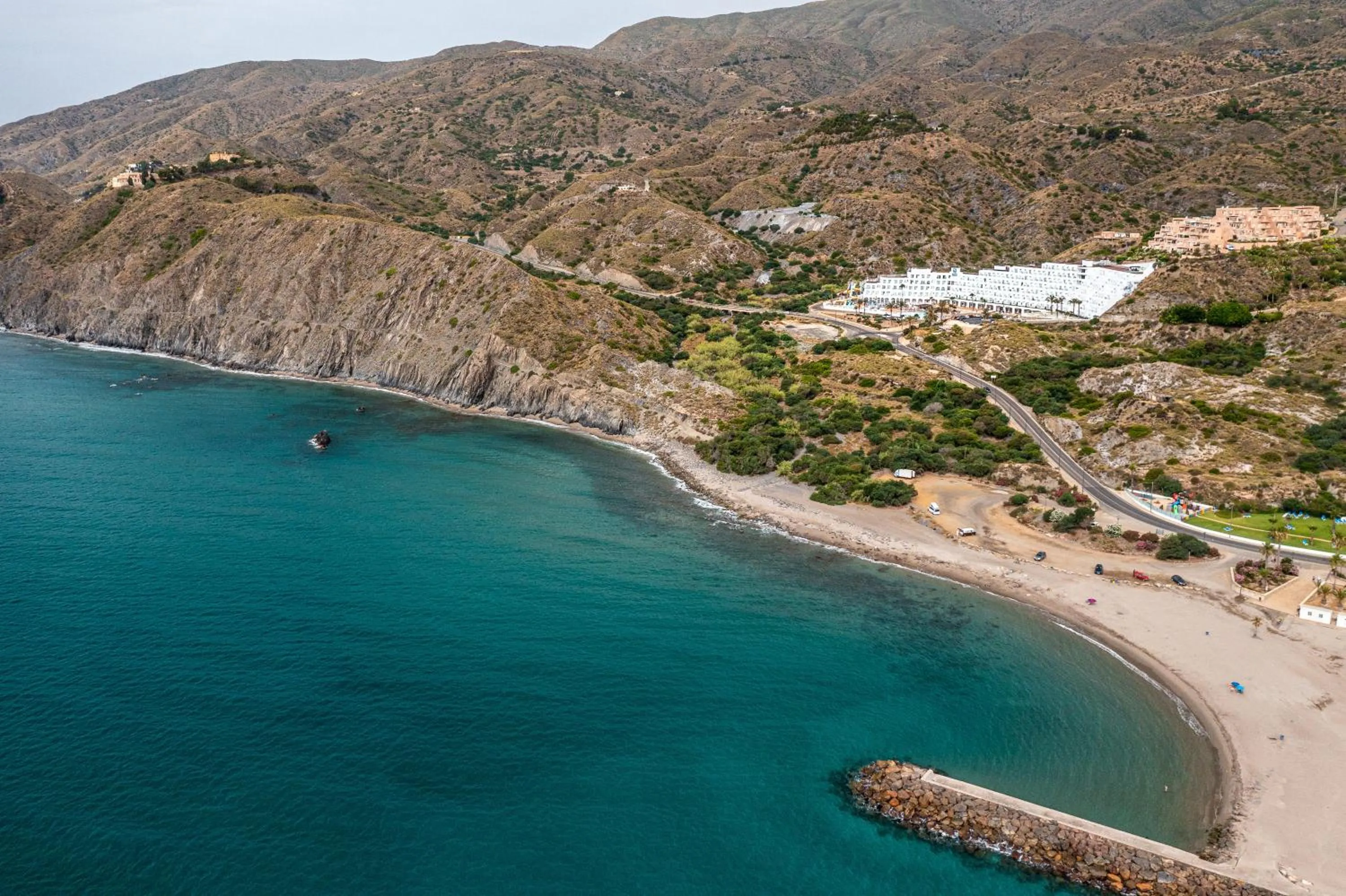 Natural landscape in Mojacar Playa Aquapark Hotel