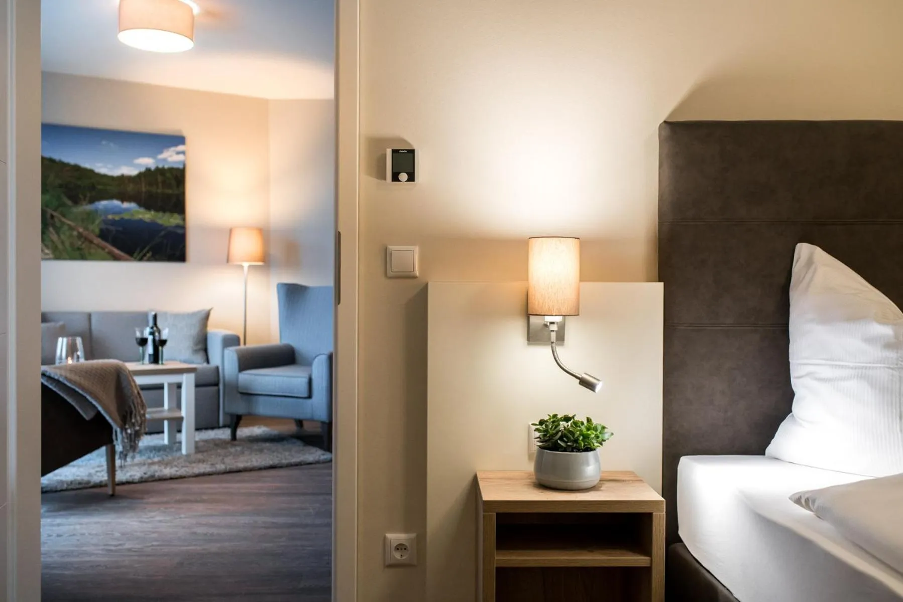 Bed in Müritzpalais