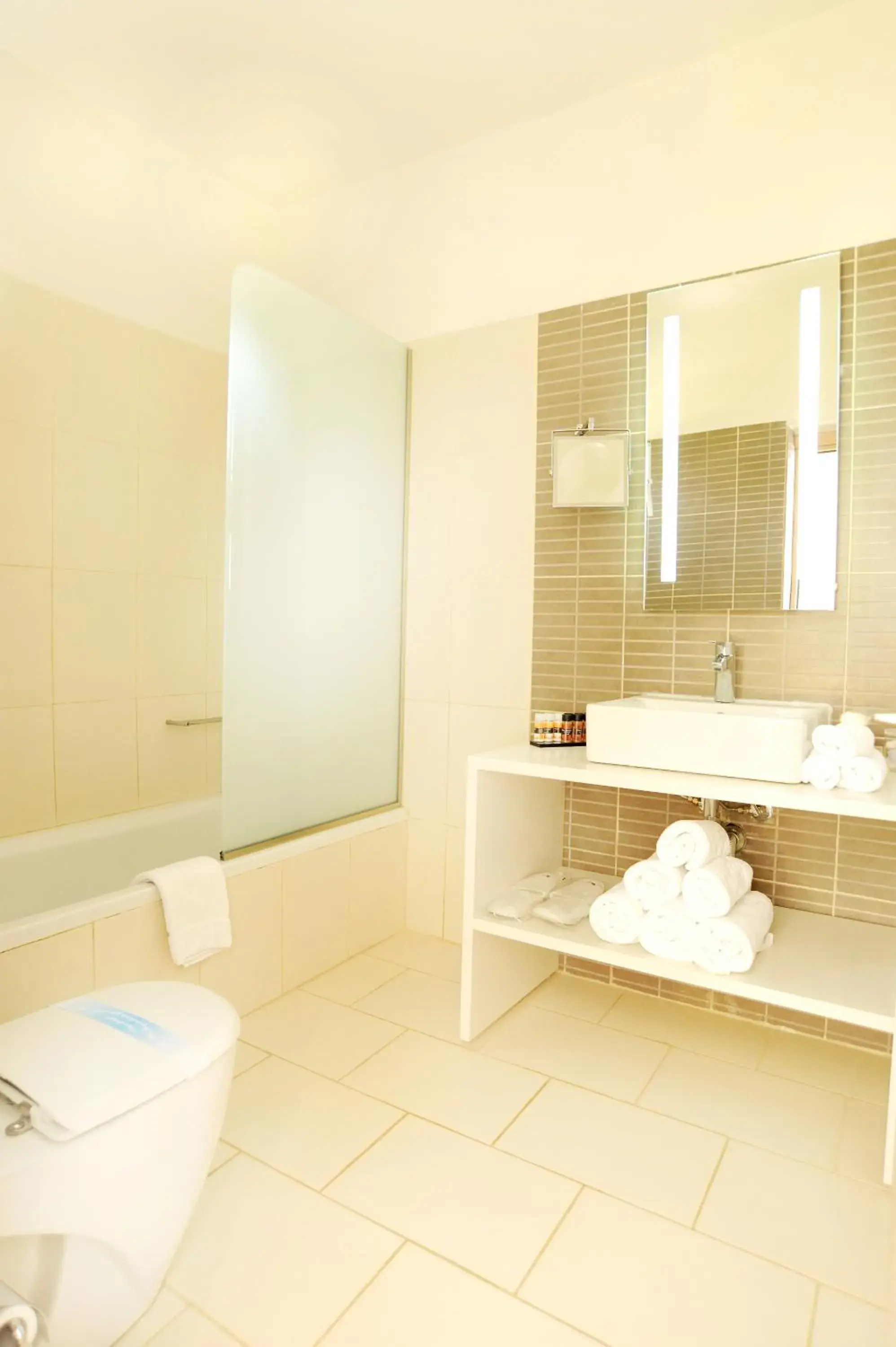 Bathroom in Sikyon Coast Hotel And Resort Bathroom in Sikyon Coast Hotel And Resort