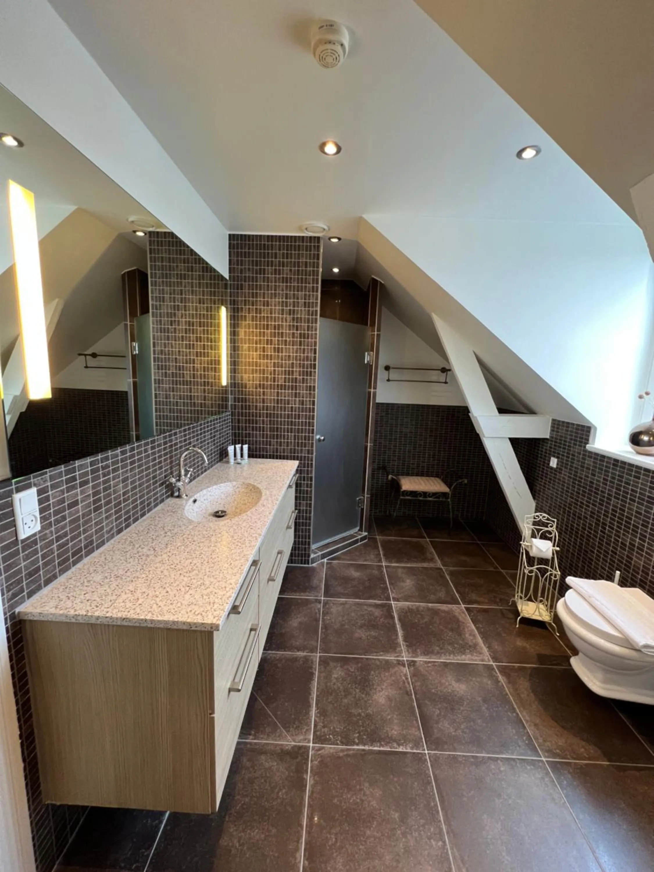 Shower in Bandholm Badehotel