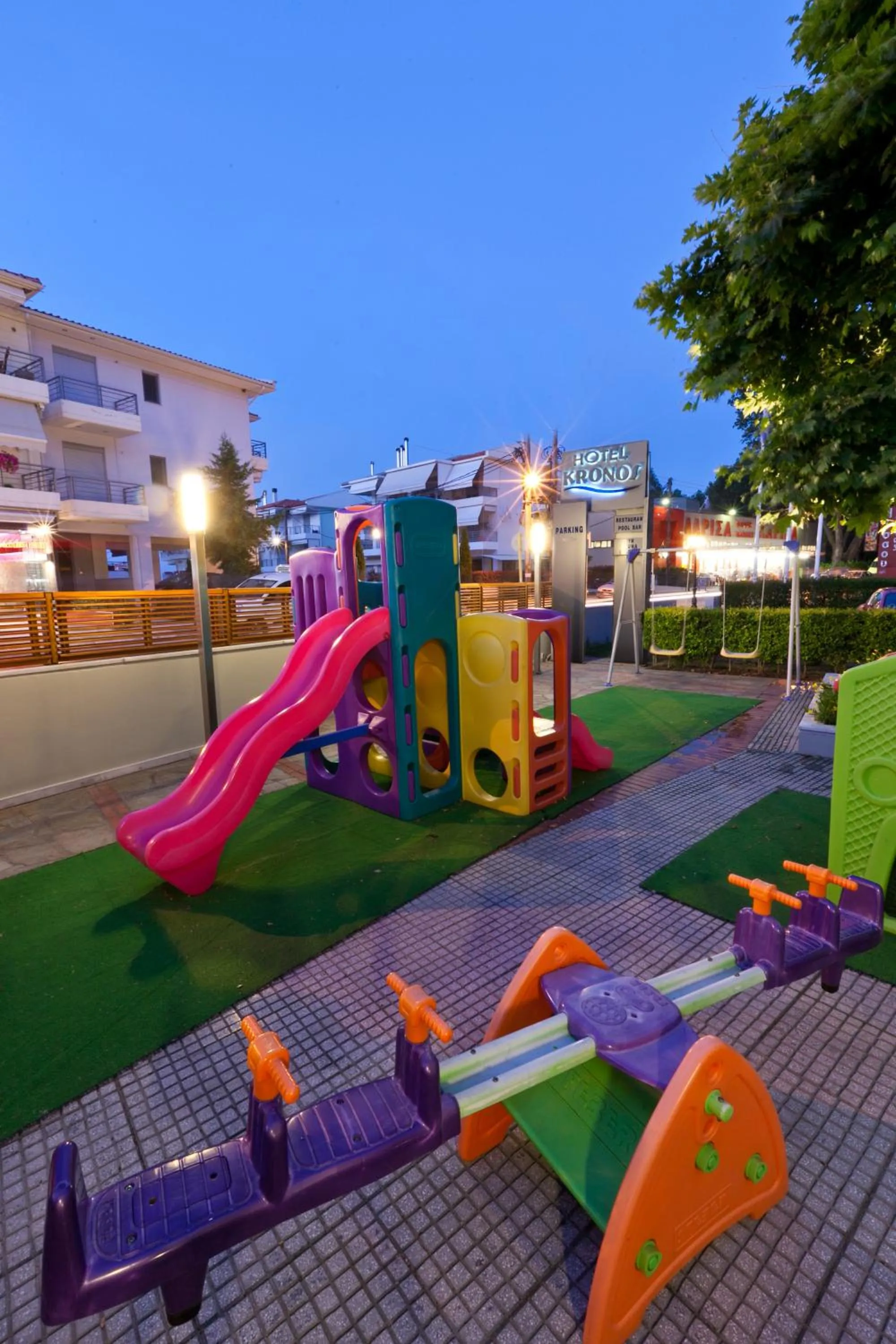 Children play ground in Kronos Hotel