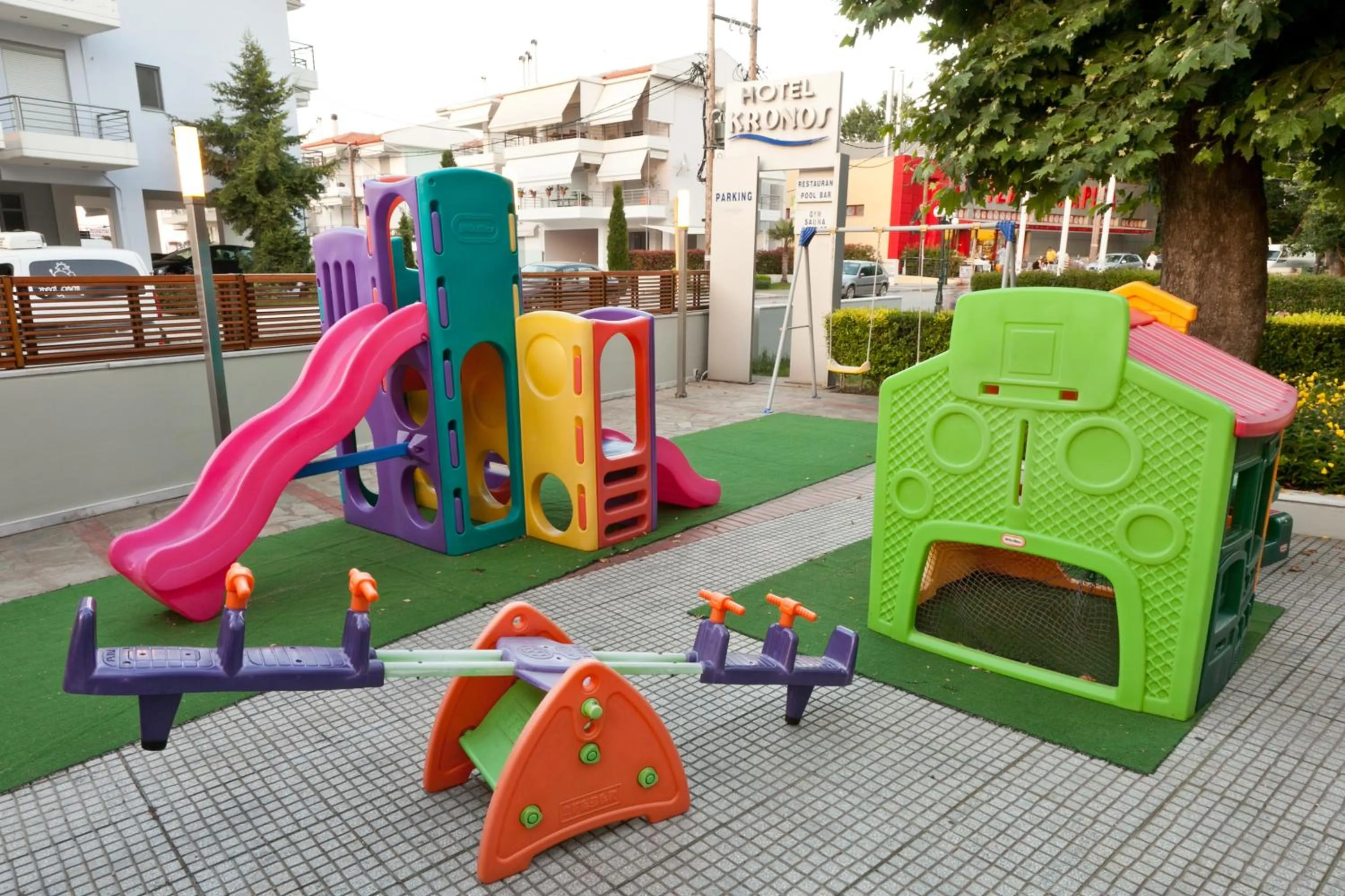 Children play ground in Kronos Hotel