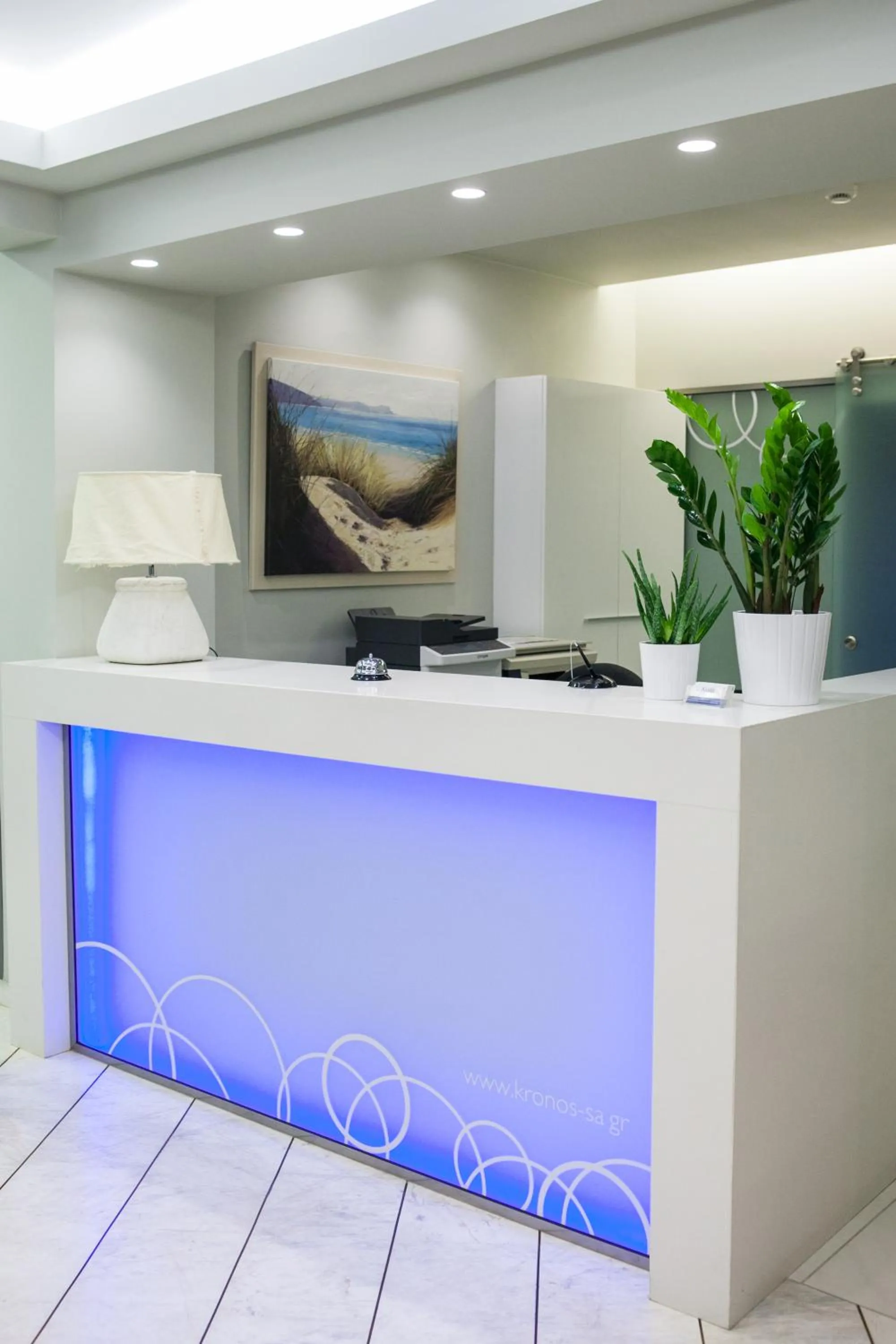 Lobby or reception in Kronos Hotel