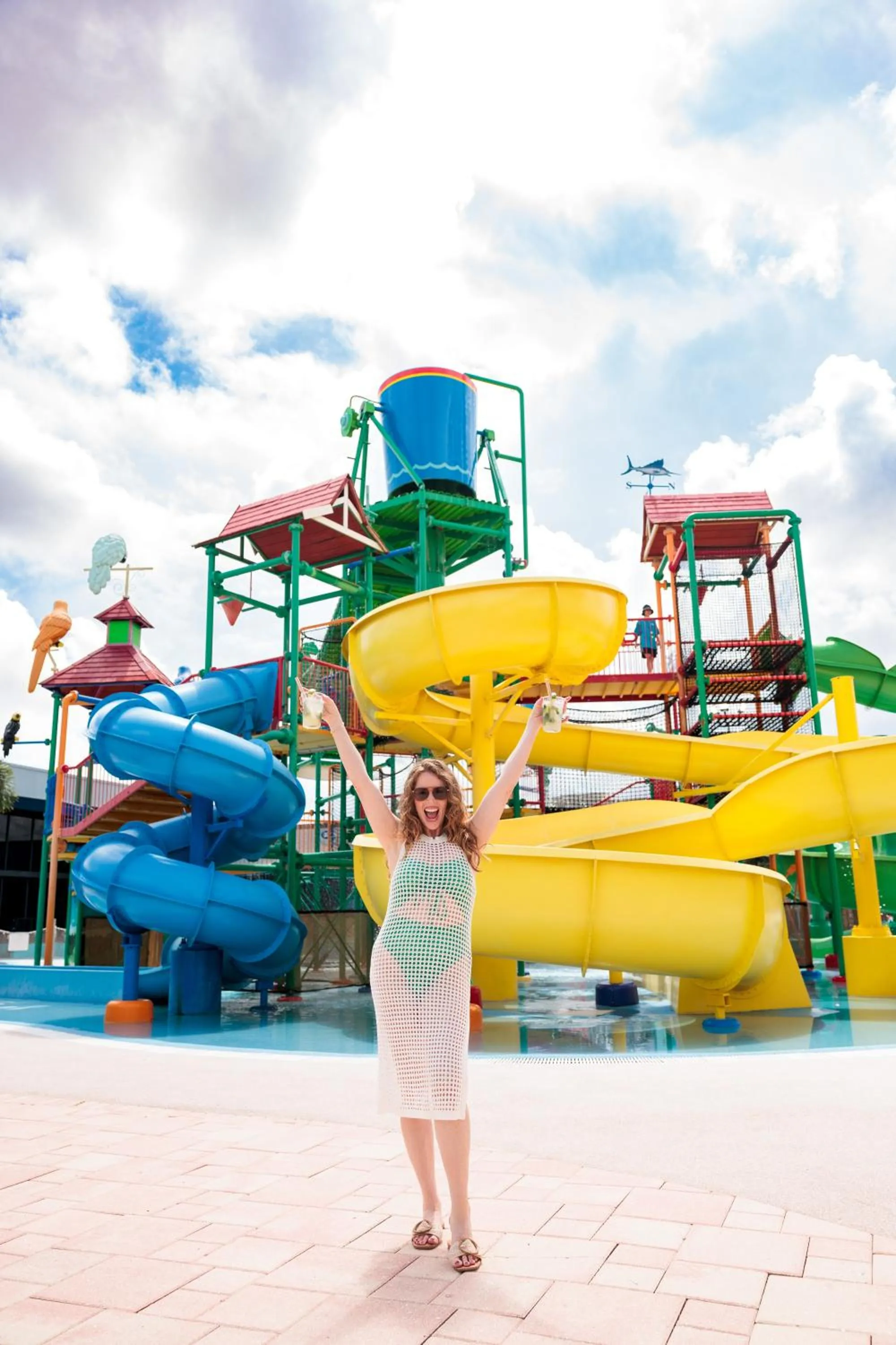 People in Coco Key Hotel & Water Park Resort