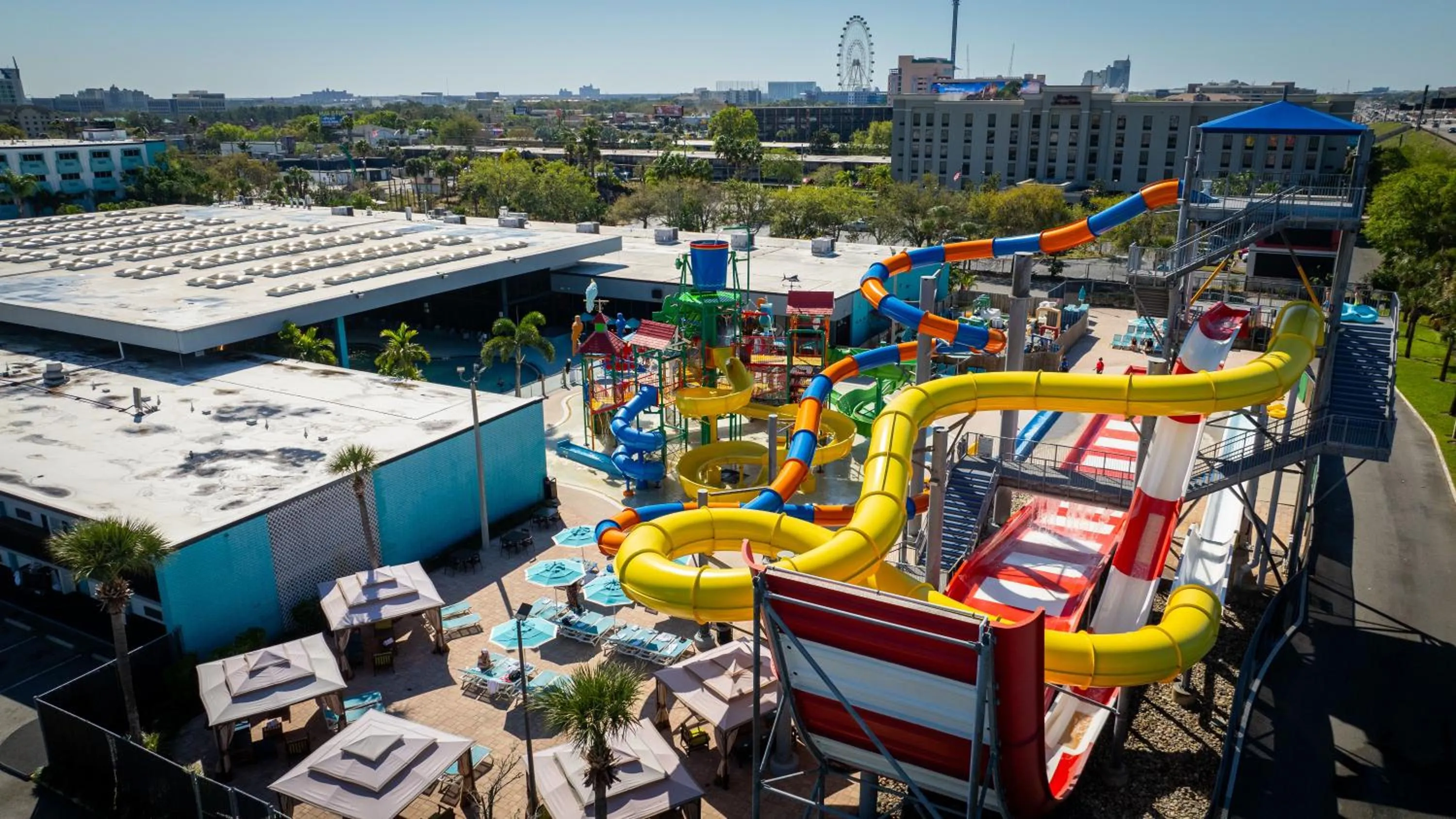 Aqua park in Coco Key Hotel & Water Park Resort