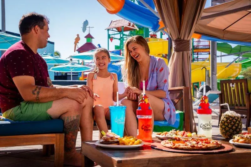 Aqua park in Coco Key Hotel & Water Park Resort