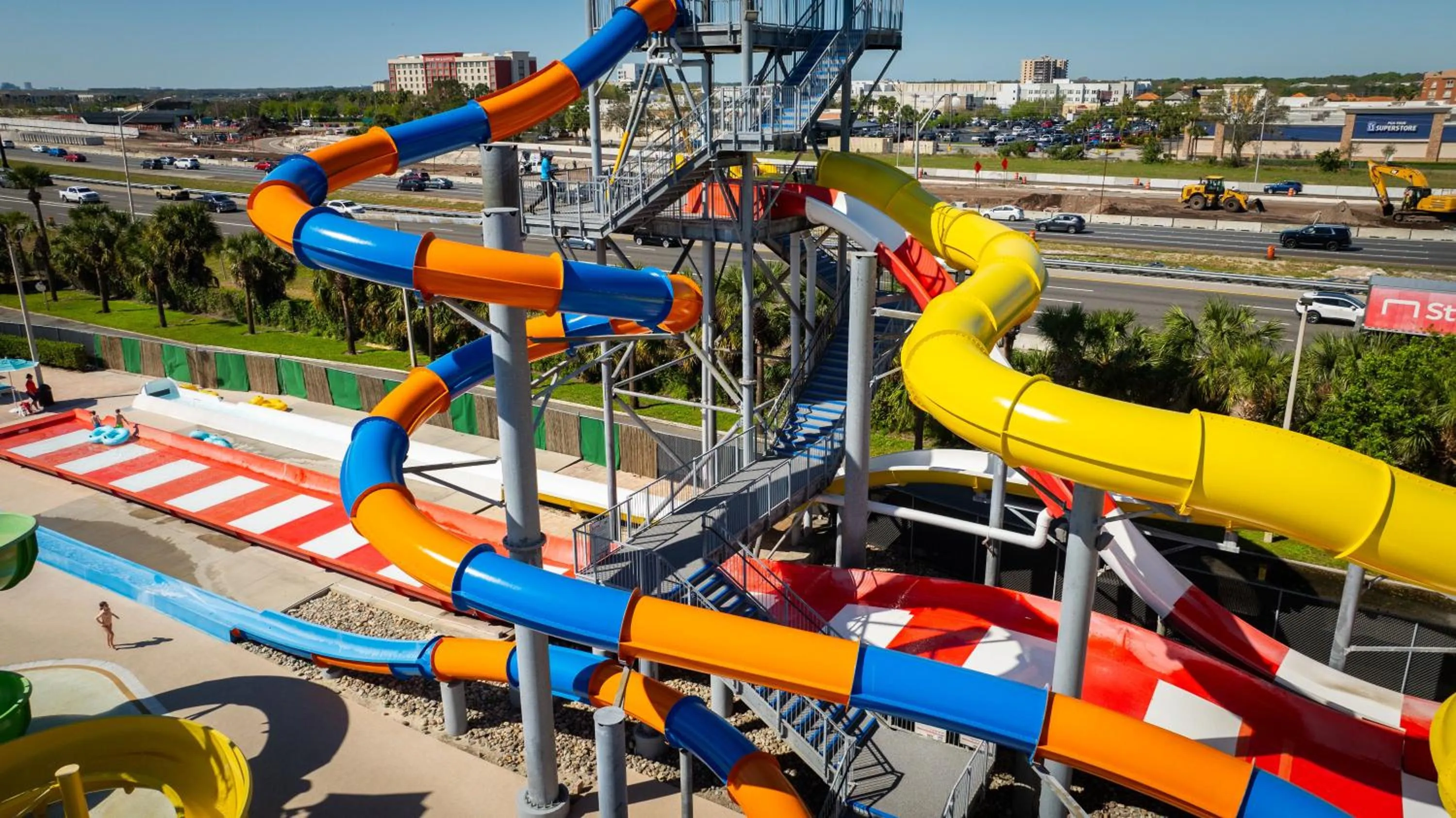 Aqua park in Coco Key Hotel & Water Park Resort