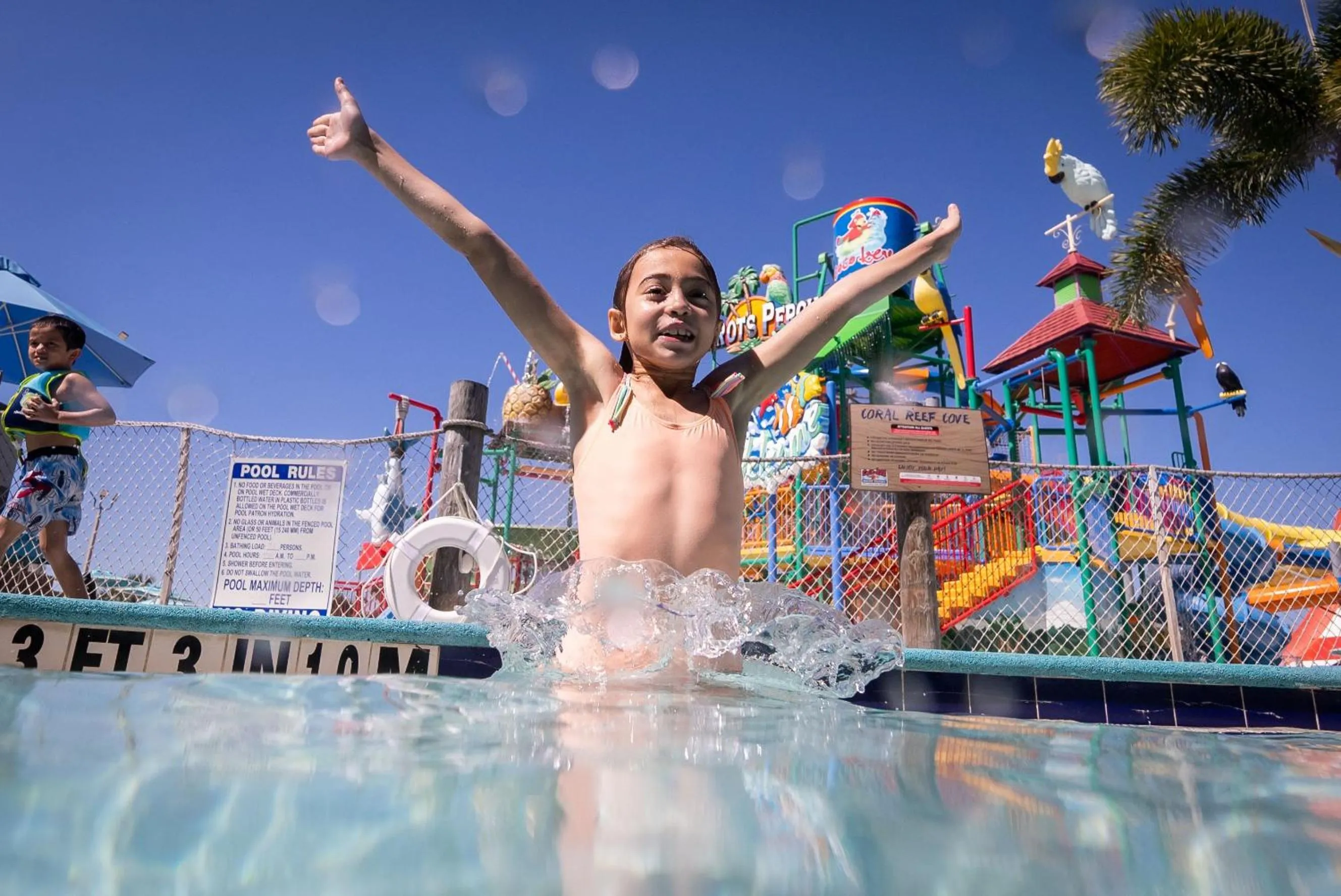 Aqua park in Coco Key Hotel & Water Park Resort