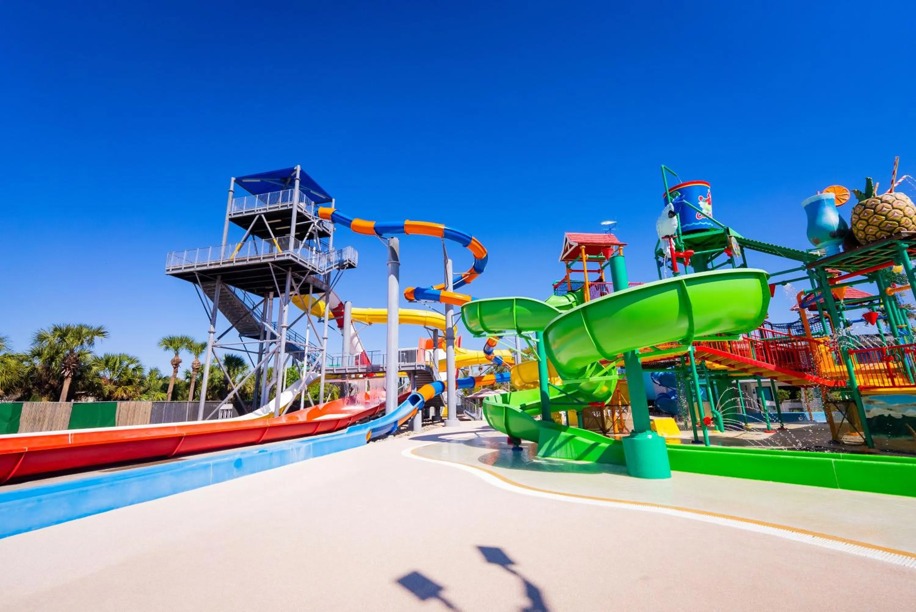 Aqua park in Coco Key Hotel & Water Park Resort