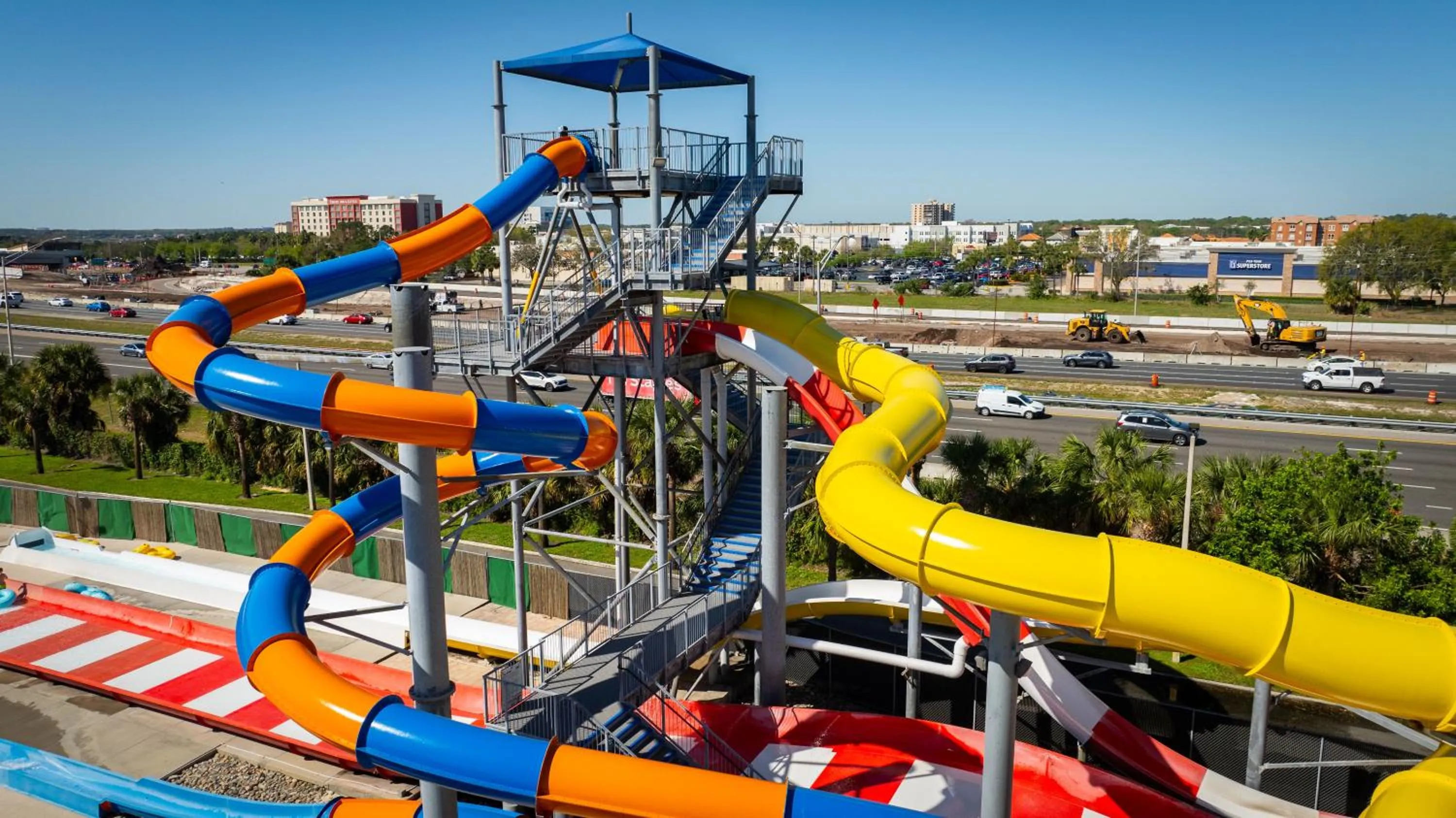 Aqua park in Coco Key Hotel & Water Park Resort