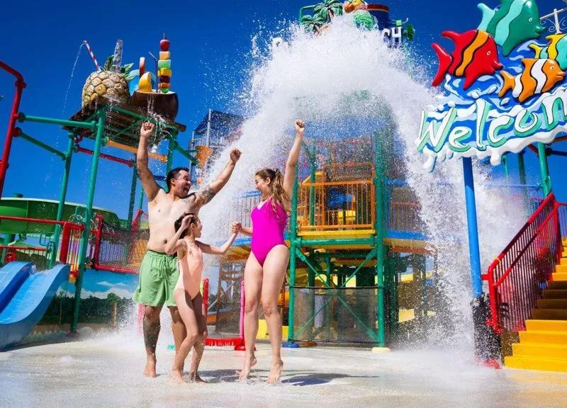 Aqua park in Coco Key Hotel & Water Park Resort
