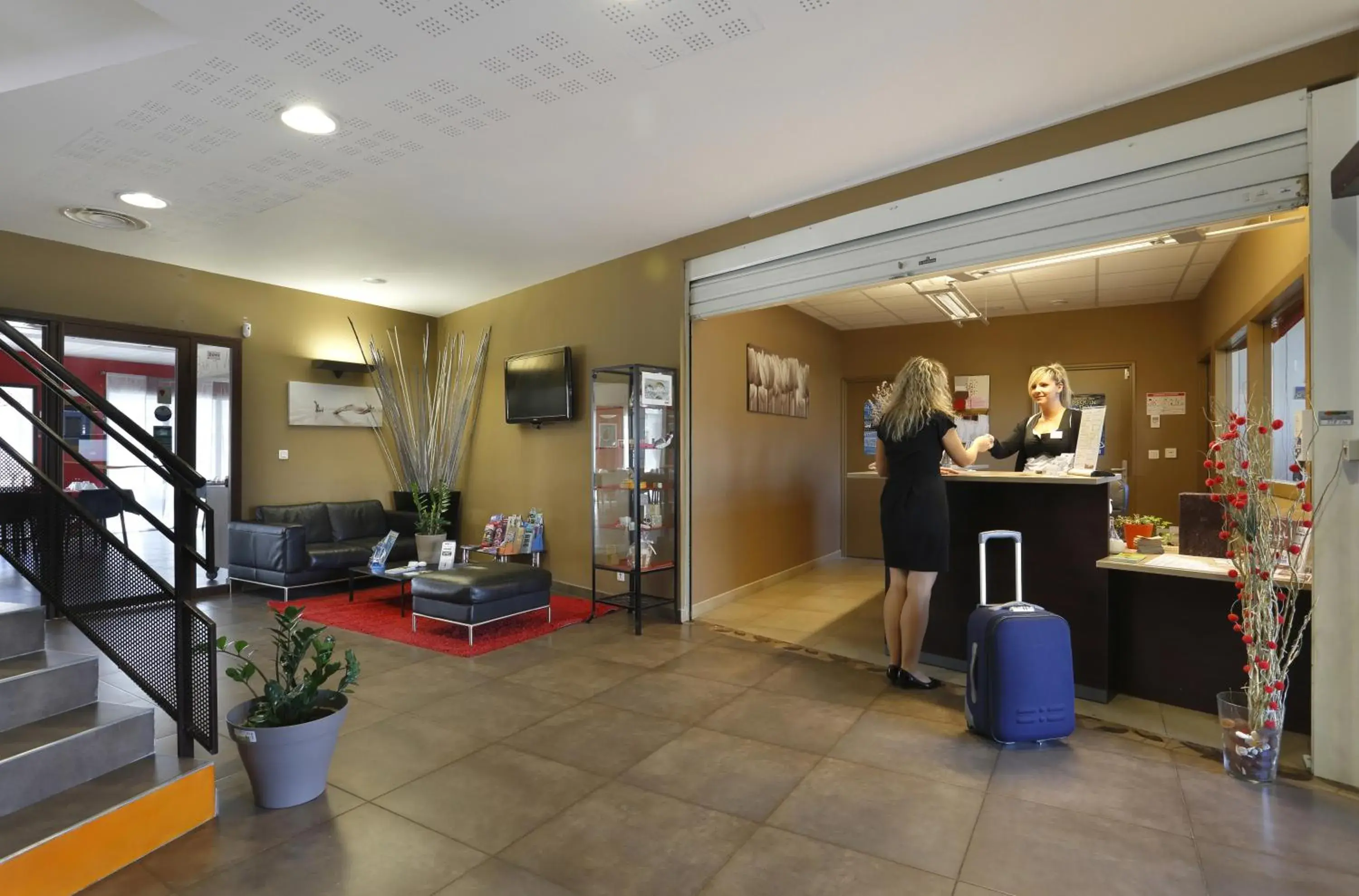 Lobby or reception in Vacancéole - Résidence Cap Camargue Lobby or reception in Vacancéole - Résidence Cap Camargue