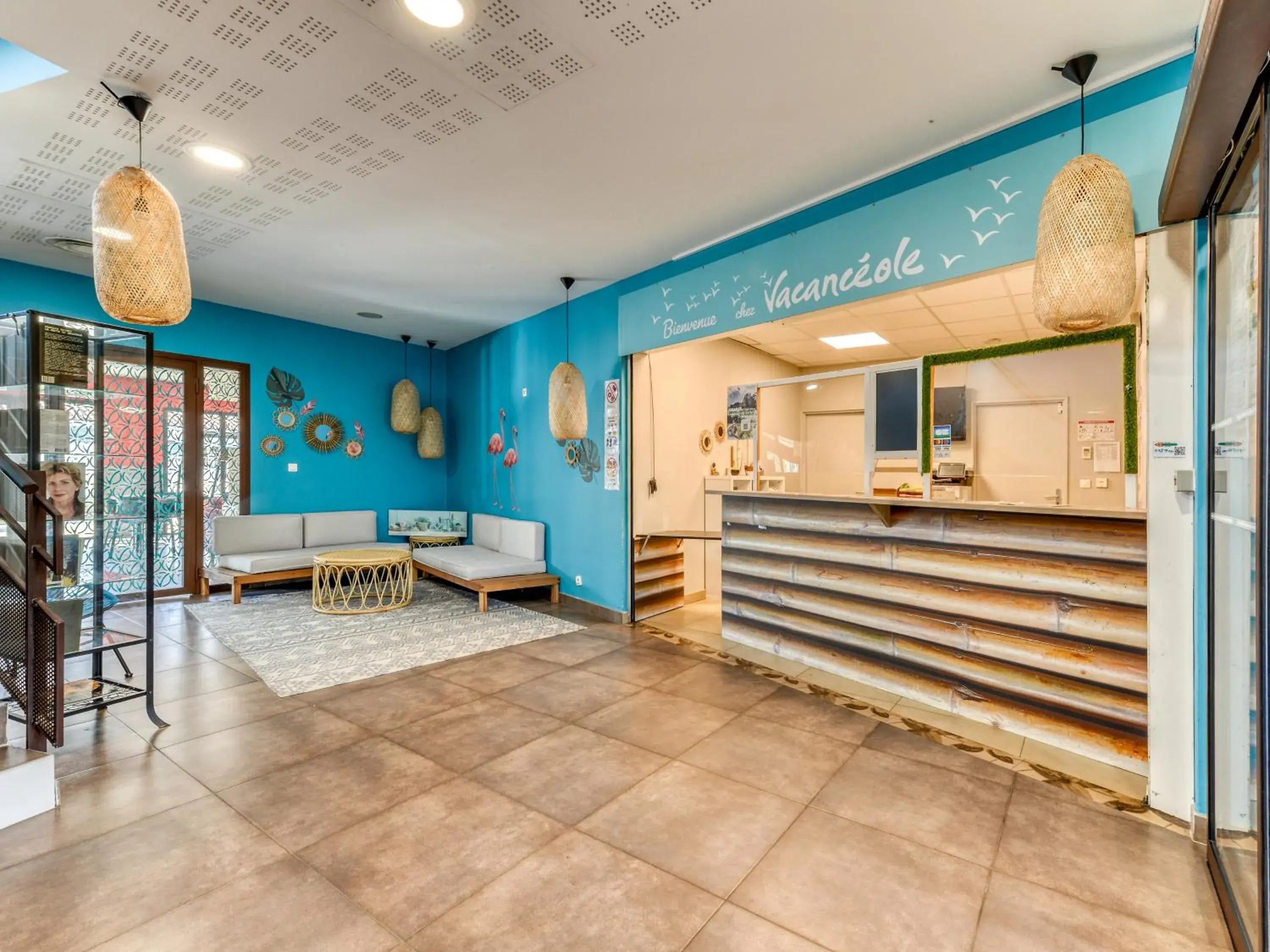 Lobby or reception in Vacancéole - Résidence Cap Camargue Lobby or reception in Vacancéole - Résidence Cap Camargue